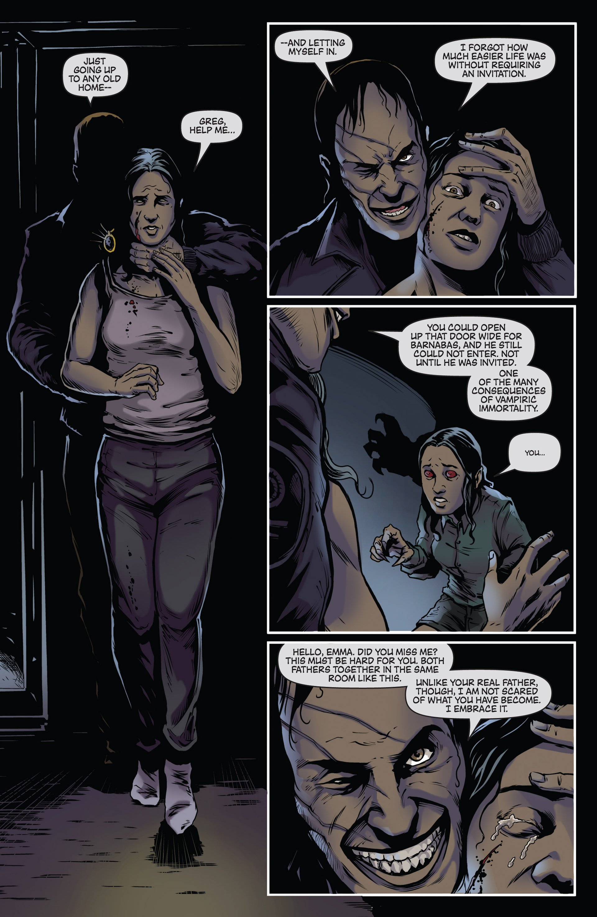 Read online Dark Shadows comic -  Issue #20 - 20