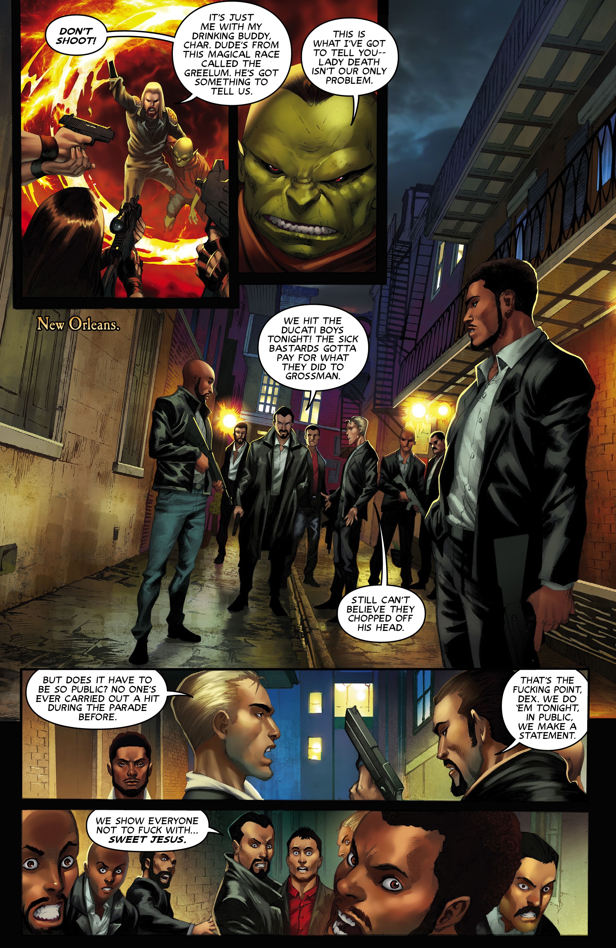 Read online Lady Death: Treacherous Infamy comic -  Issue # Full - 7