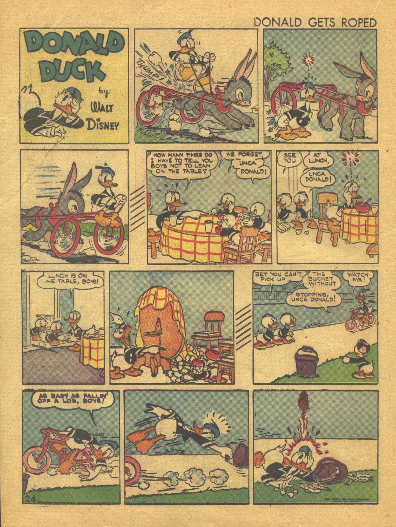 Read online Walt Disney's Comics and Stories comic -  Issue #17 - 26