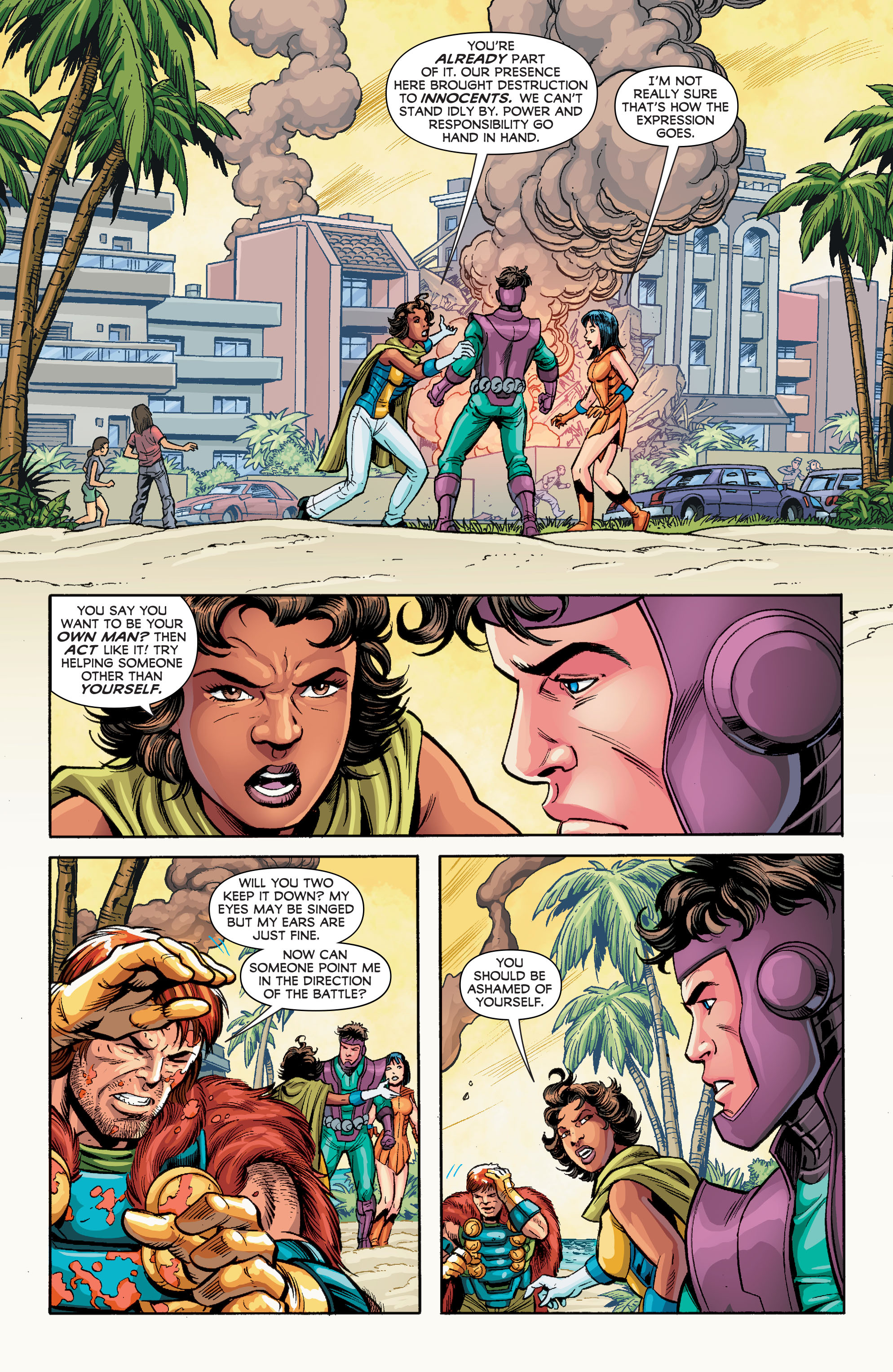 Read online Infinity Man and the Forever People comic -  Issue #5 - 15