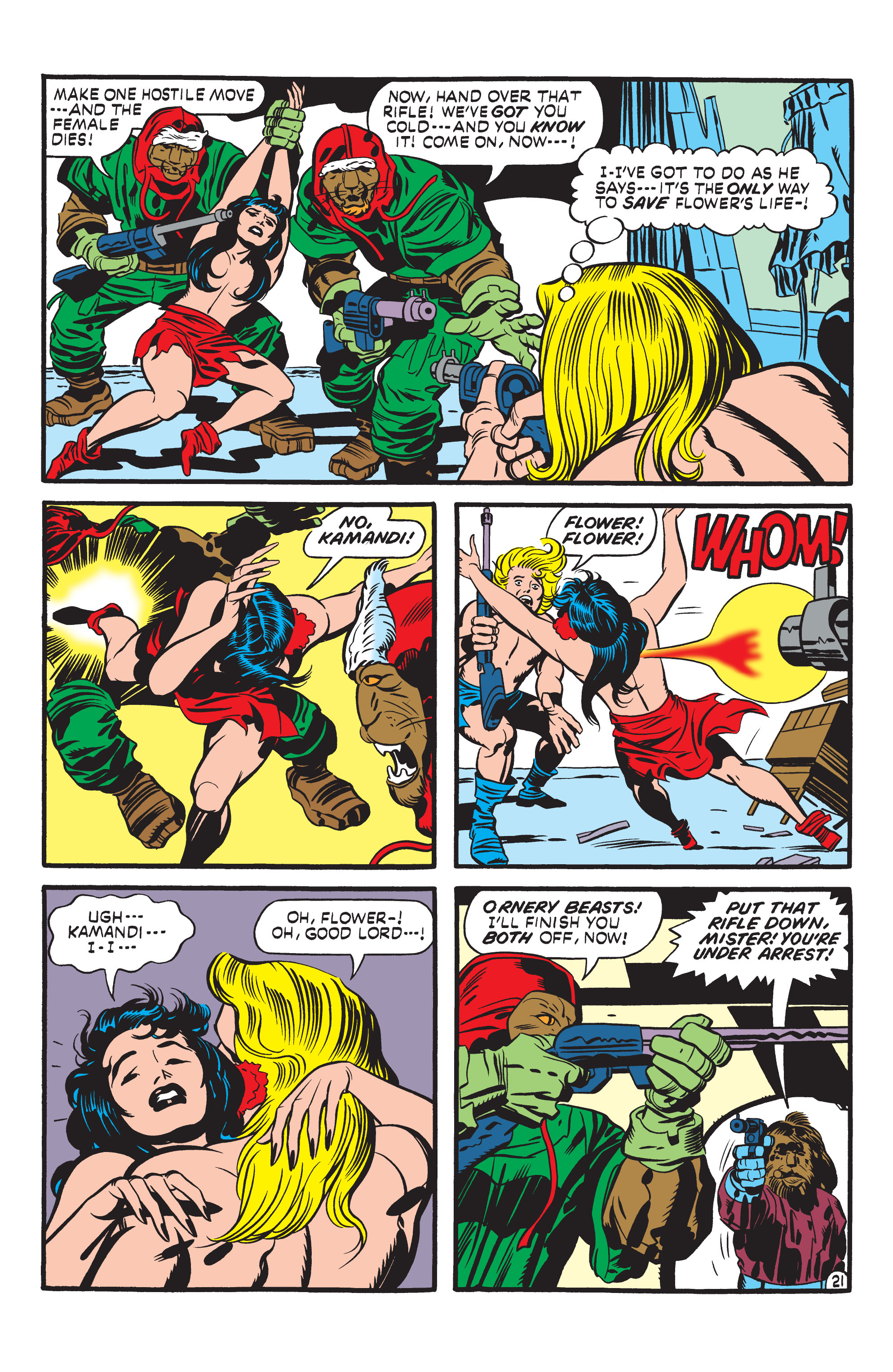 Read online Kamandi, The Last Boy On Earth comic -  Issue #6 - 21