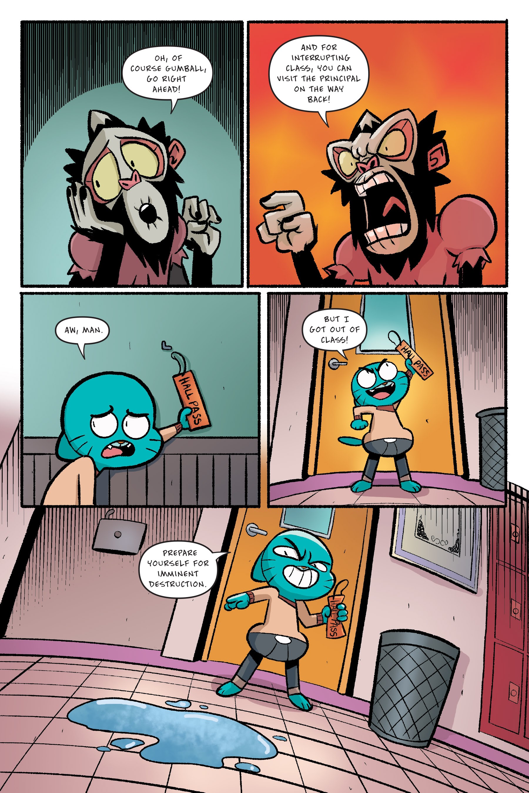 Read online The Amazing World of Gumball: The Storm comic -  Issue # TPB - 76