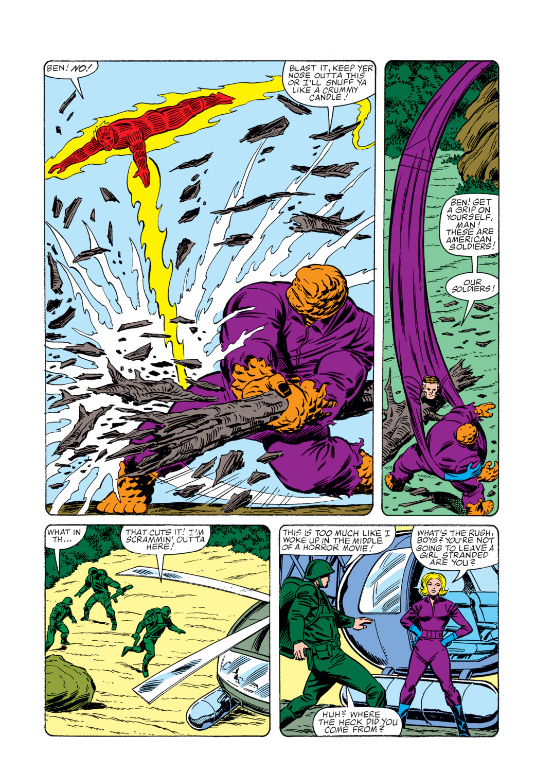 Read online The Thing comic -  Issue #10 - 16