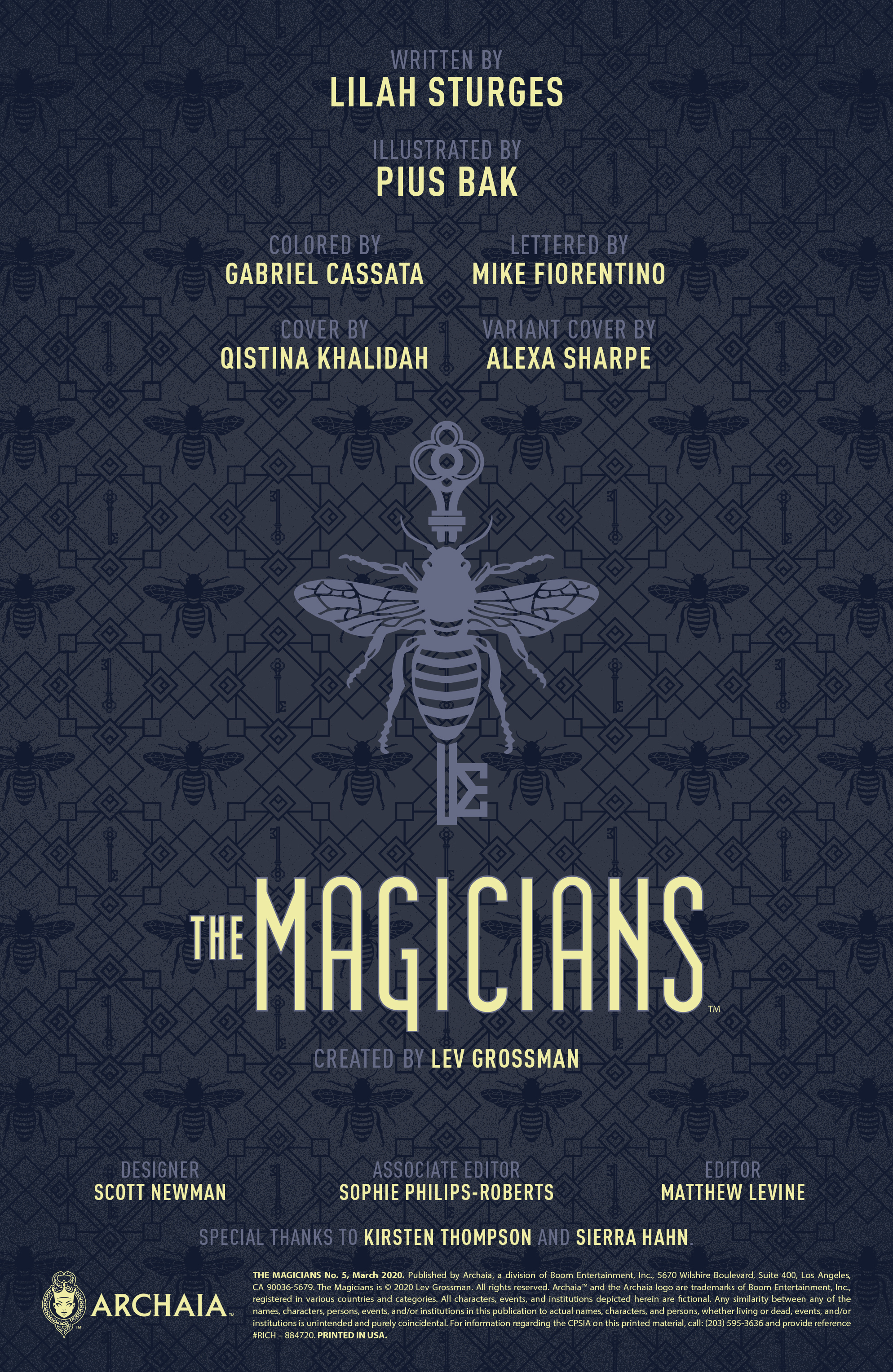 Read online The Magicians comic -  Issue #5 - 2