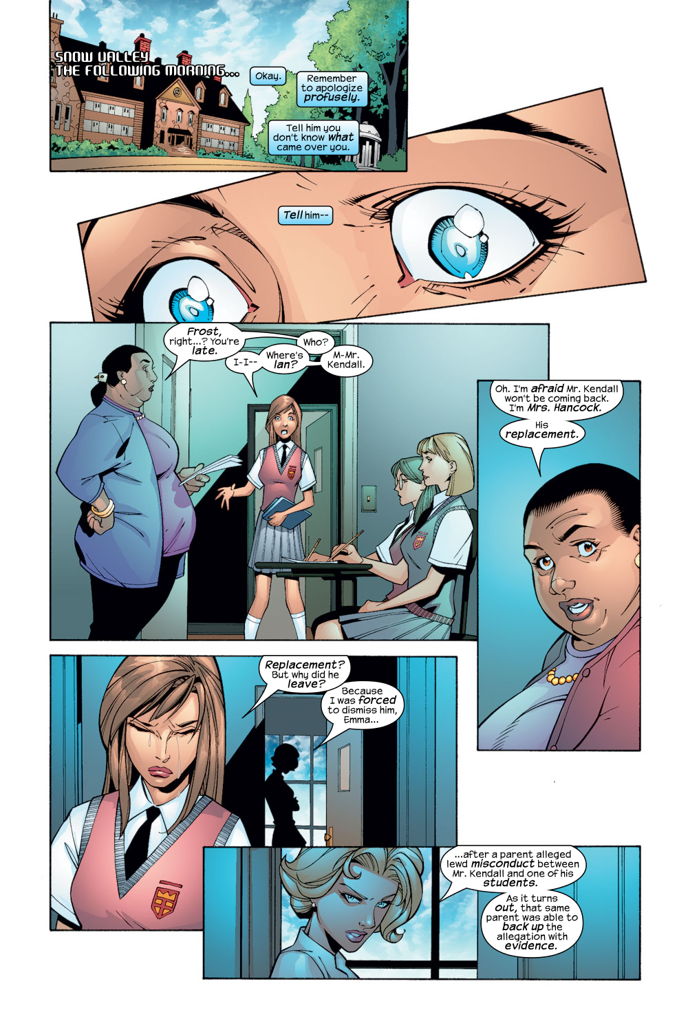 Read online Emma Frost comic -  Issue #3 - 22