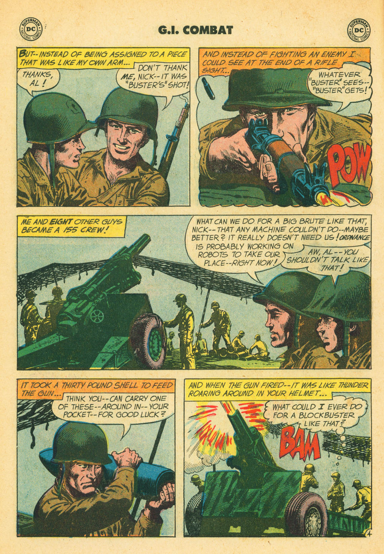 Read online G.I. Combat (1952) comic -  Issue #79 - 6