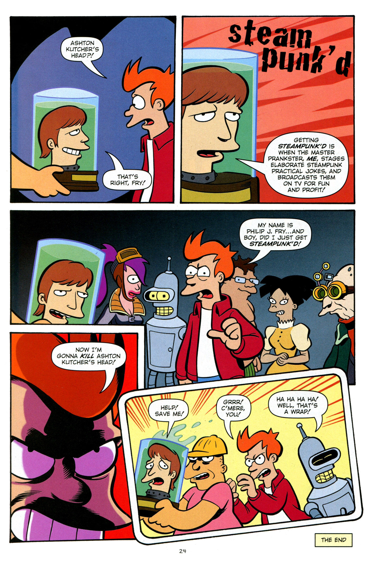 Read online Futurama Comics comic -  Issue #57 - 23