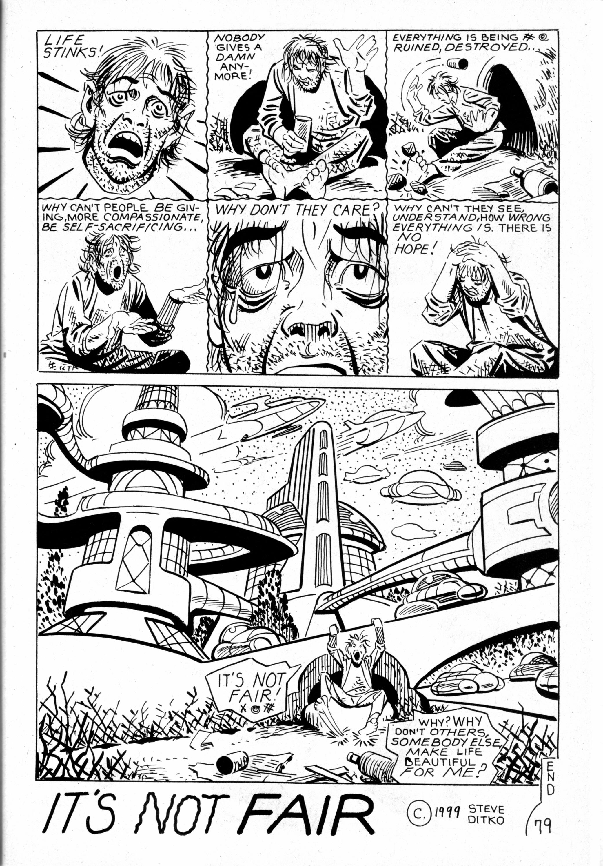 Read online All new Steve Ditko's 160 page package comic -  Issue # TPB (Part 1) - 79