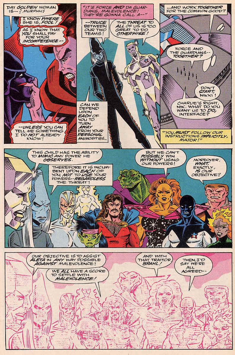 Guardians of the Galaxy (1990) issue 16 - Page 21