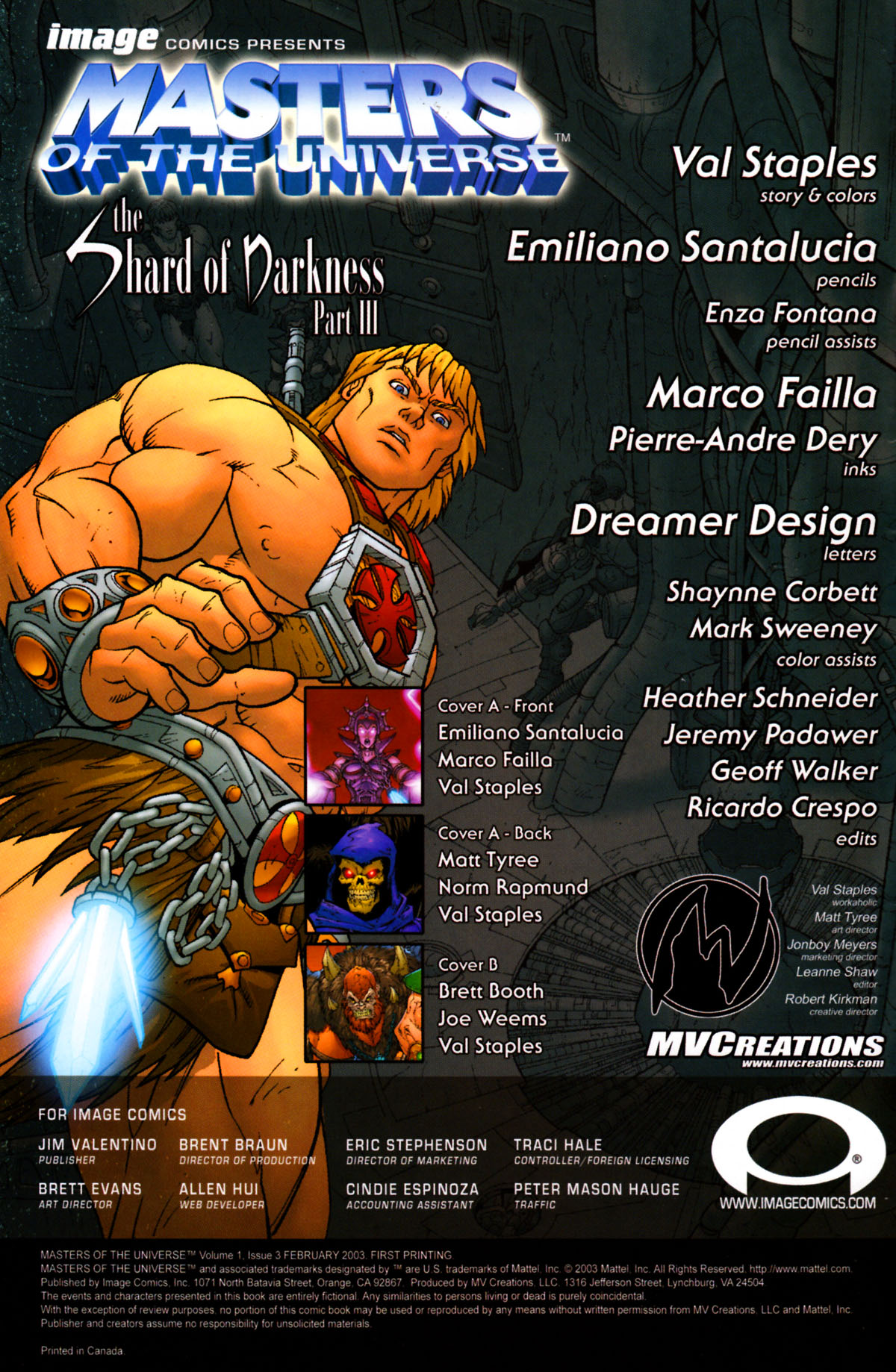 Read online Masters of the Universe (2002) comic -  Issue #3 - 3