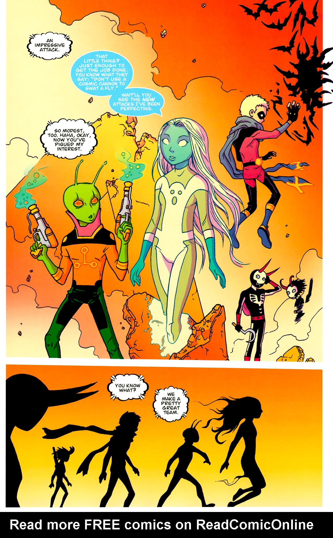 Read online Gladstone's School for World Conquerors (2011) comic -  Issue #4 - 10