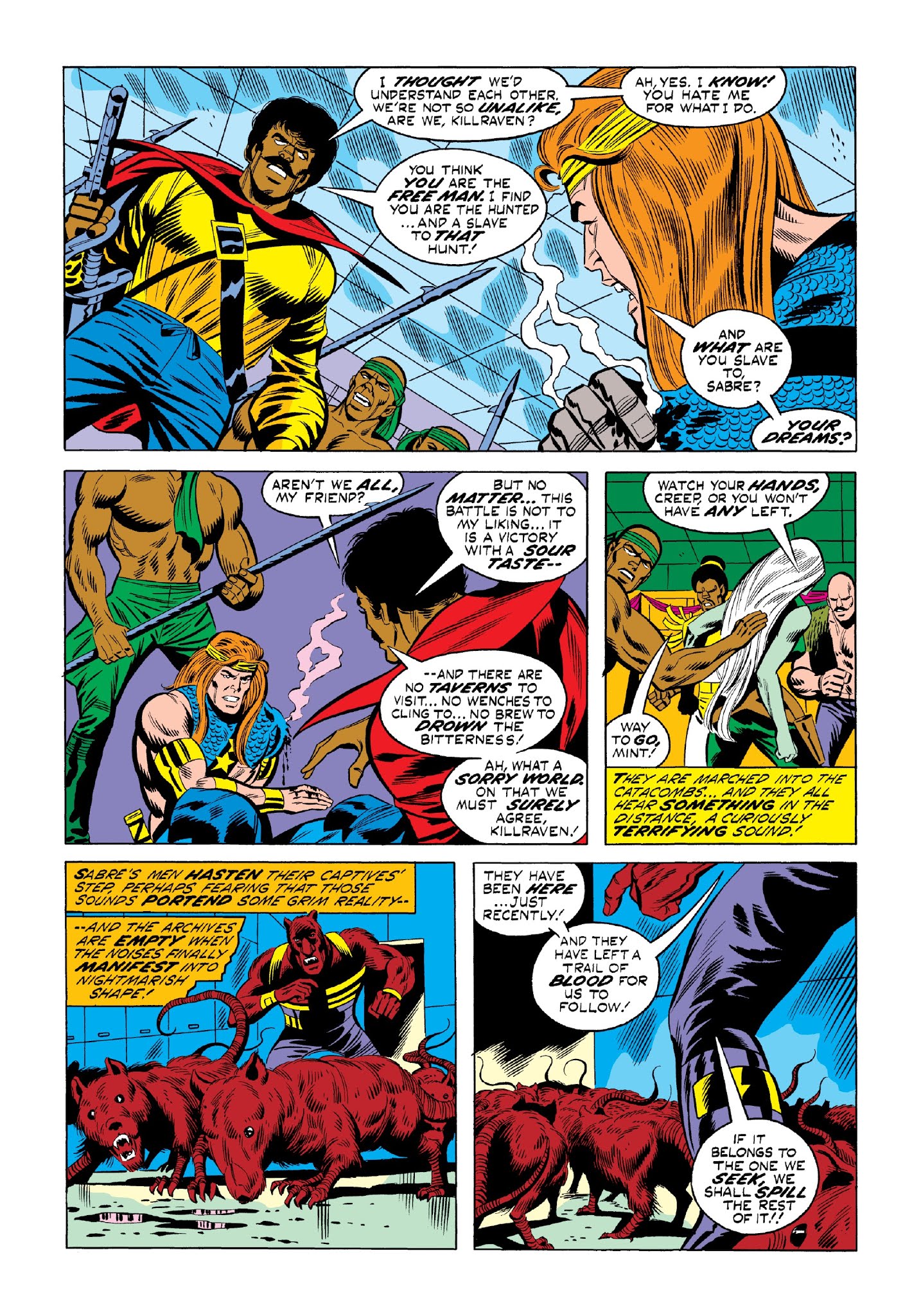 Read online Marvel Masterworks: Killraven comic -  Issue # TPB 1 (Part 2) - 34