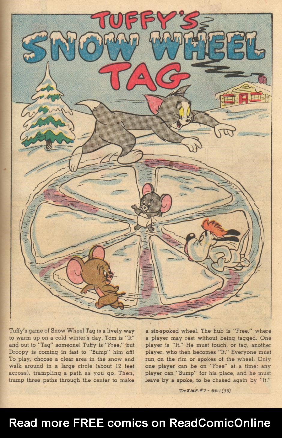 Read online M.G.M.'s Tom and Jerry's Winter Fun comic -  Issue #7 - 35