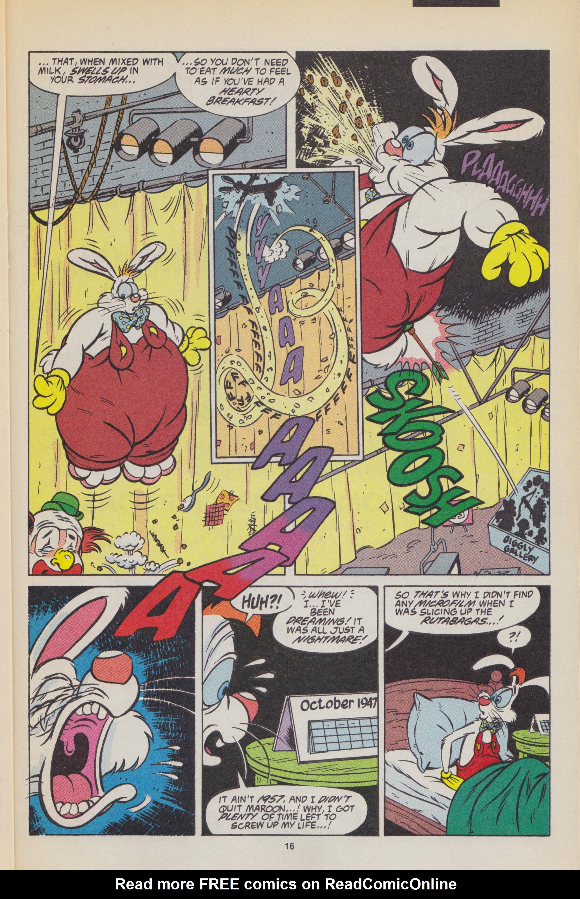 Read online Roger Rabbit comic -  Issue #18 - 21