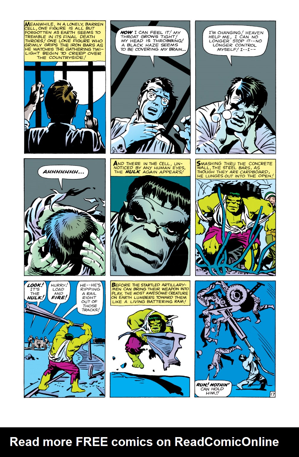 Read online Marvel Masterworks: The Incredible Hulk comic -  Issue # TPB 1 (Part 1) - 45