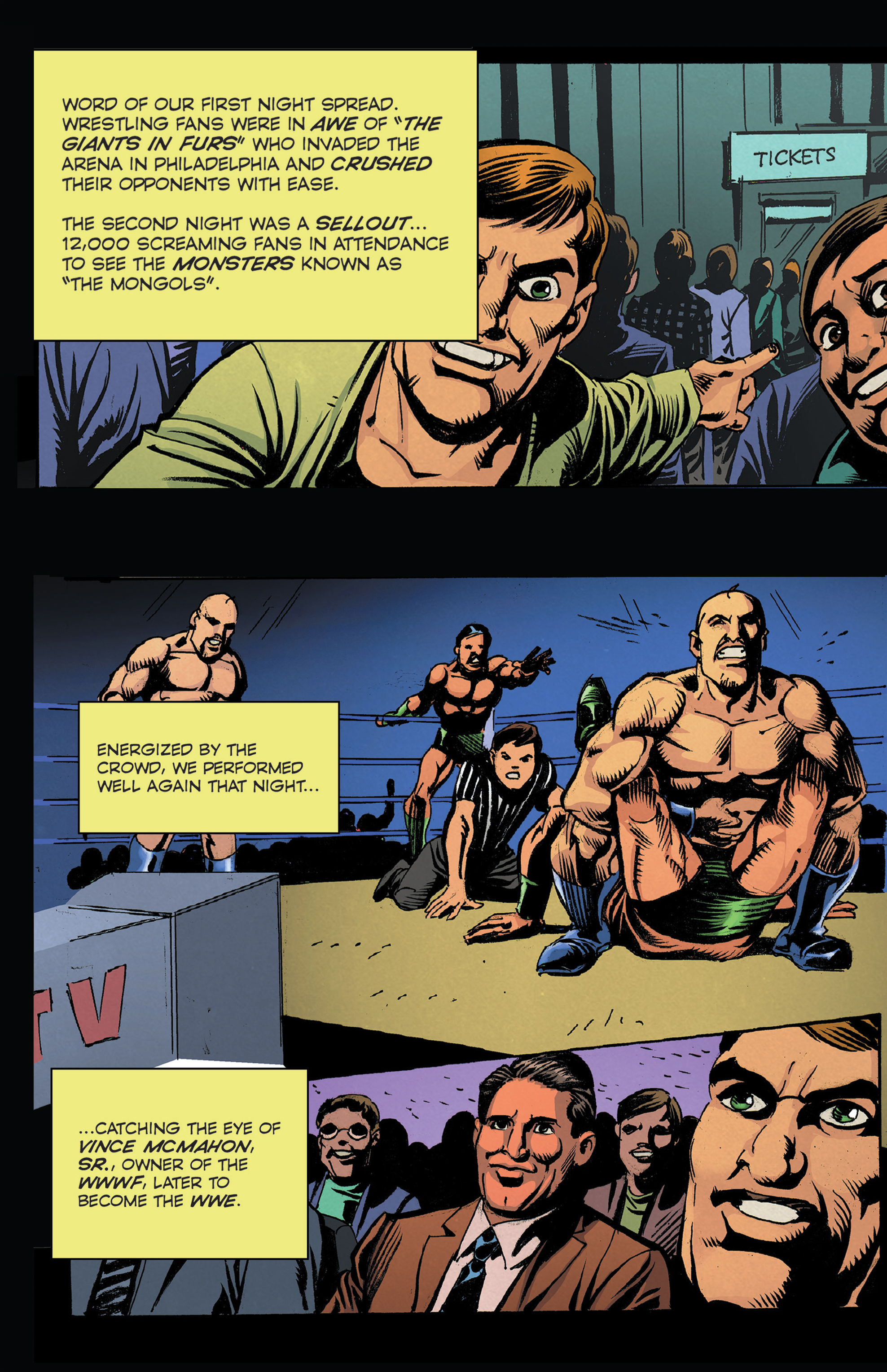 Read online Turnbuckle Titans: Nikolai Volkoff comic -  Issue #2 - 19