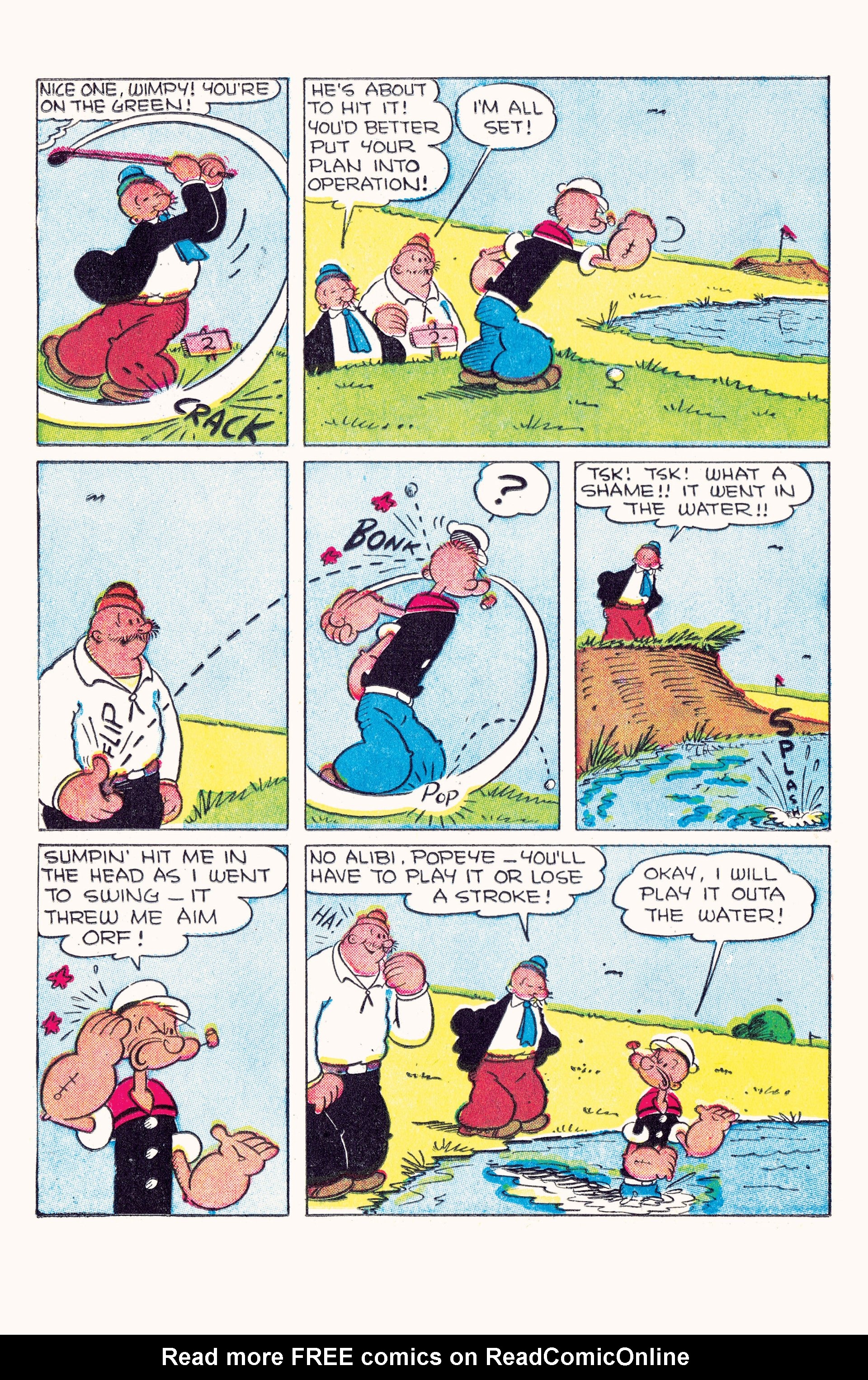 Read online Classic Popeye comic -  Issue #11 - 36