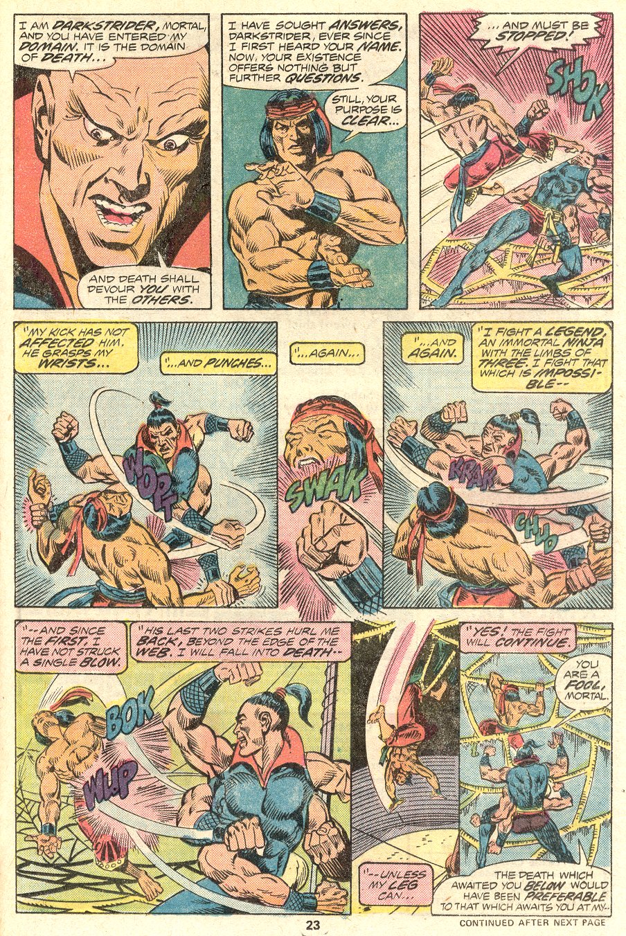 Read online Master of Kung Fu (1974) comic -  Issue #37 - 16