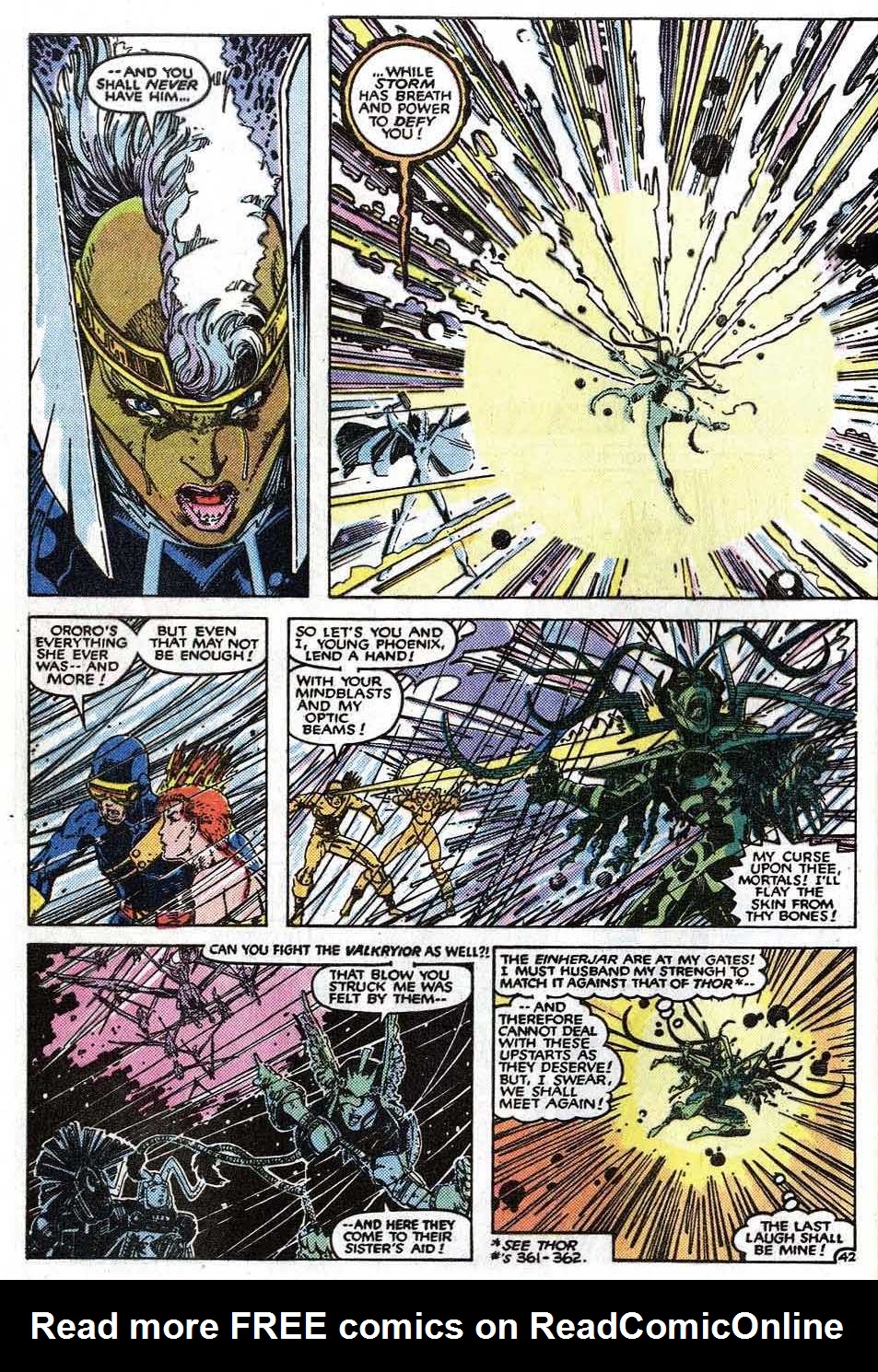 Read online X-Men Annual comic -  Issue #9 - 44