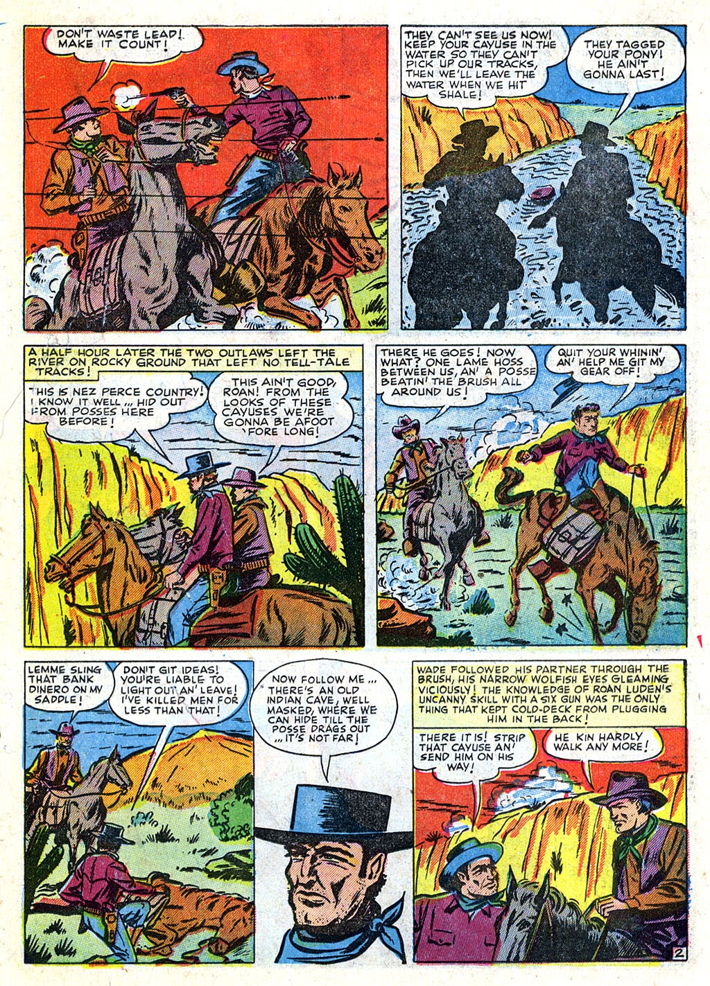 Read online Two Gun Western (1950) comic -  Issue #10 - 23