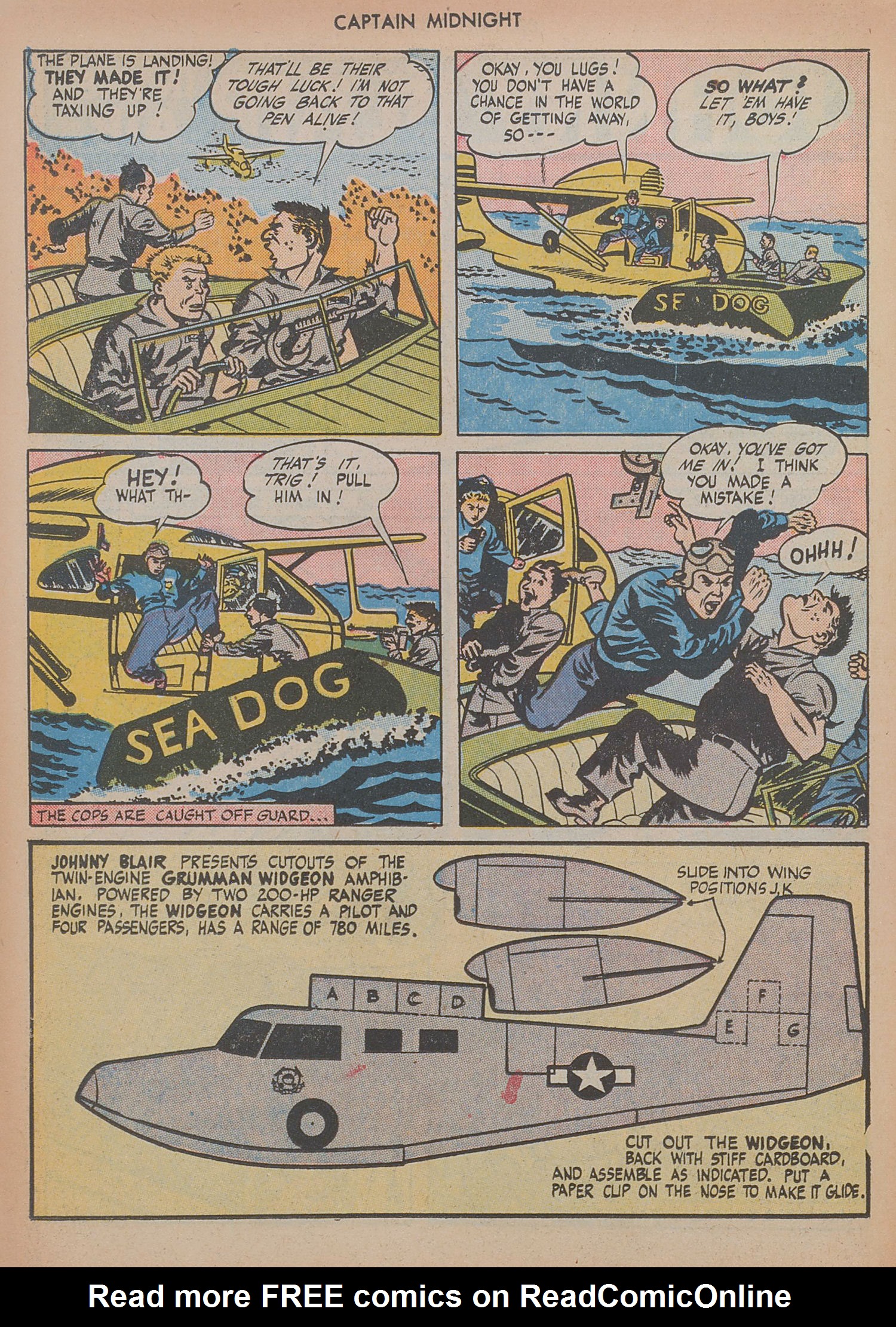 Read online Captain Midnight (1942) comic -  Issue #50 - 38