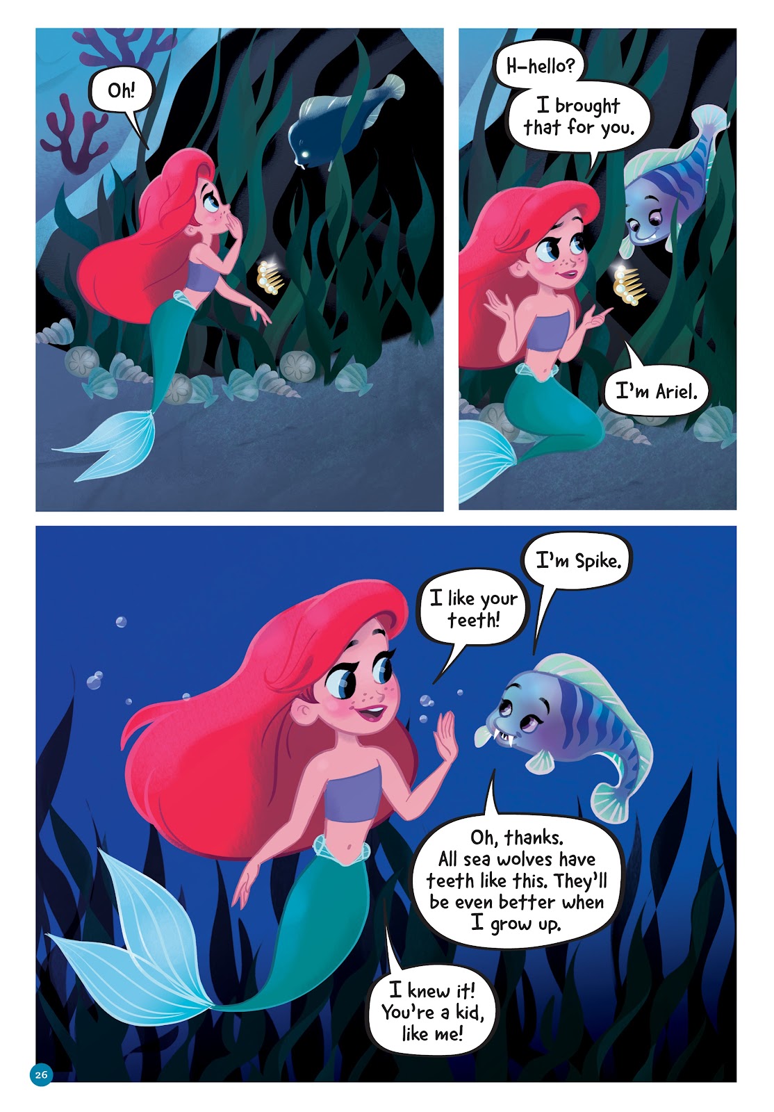 Read online Disney Princess: Ariel and the Sea Wolf comic -  Issue # Full - 24