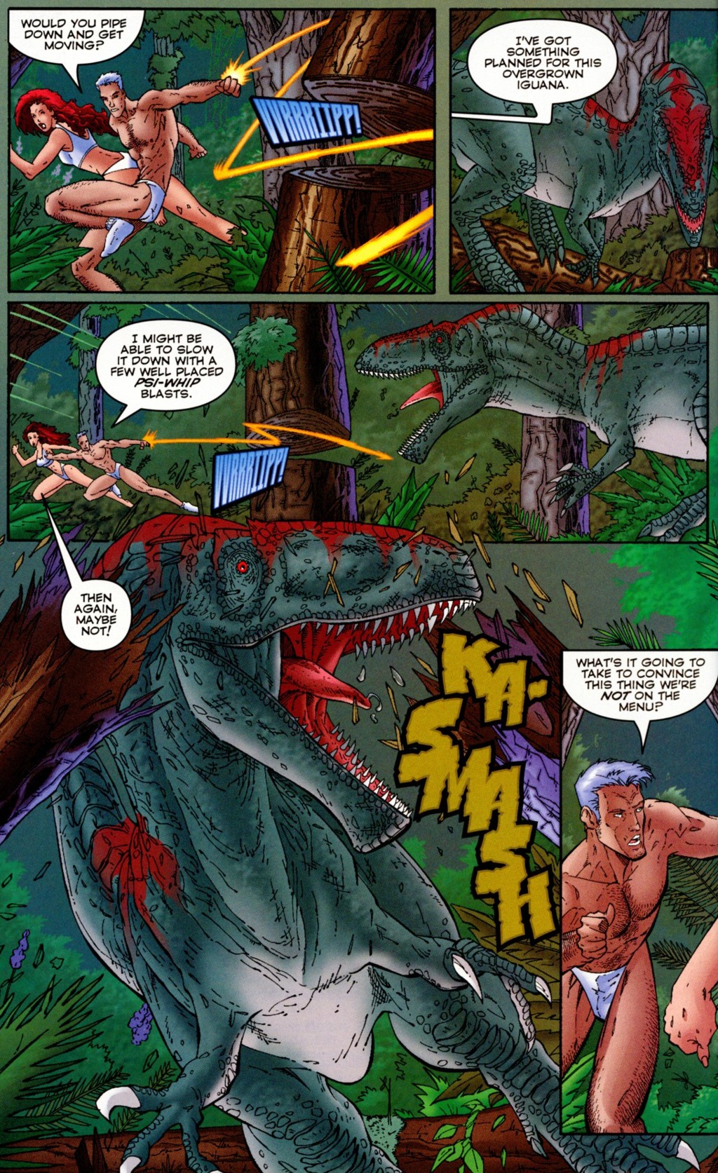 Read online Backlash & Taboo's African Holiday comic -  Issue # Full - 23