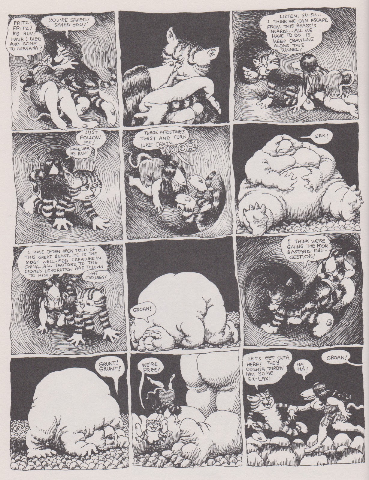 Read online The Complete Fritz the Cat comic - Issue Full (Part 2) .