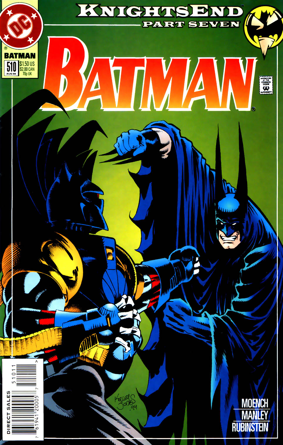 <{ $series->title }} issue Batman: Knightfall KnightsEnd - Issue #7 - Page 3