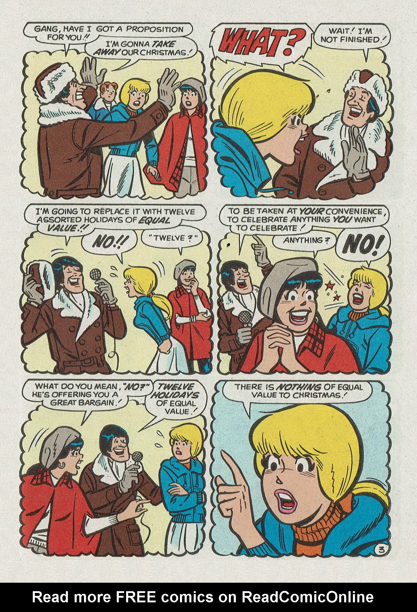 Read online Archie's Holiday Fun Digest comic -  Issue #8 - 59
