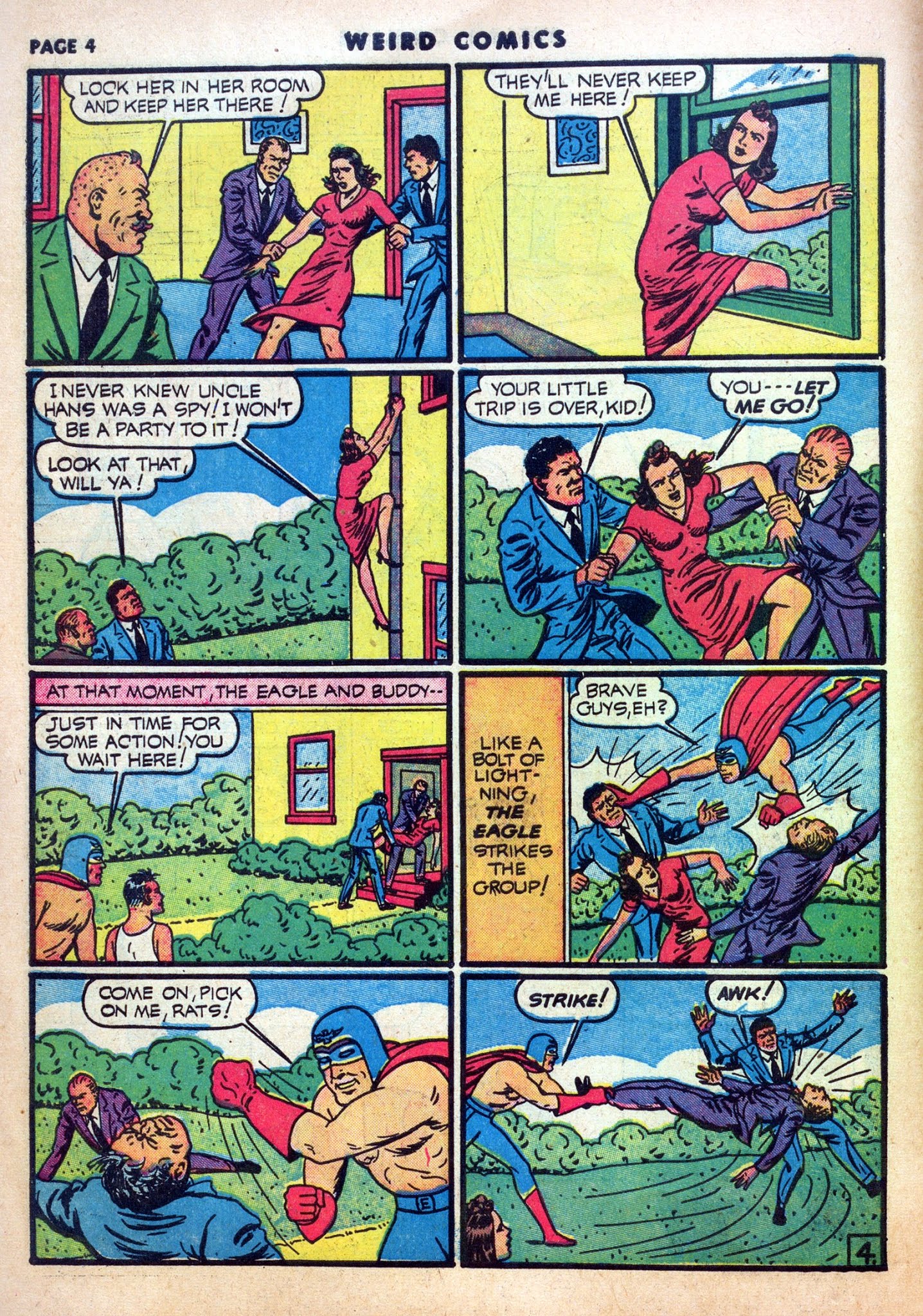 Read online Weird Comics comic -  Issue #16 - 6