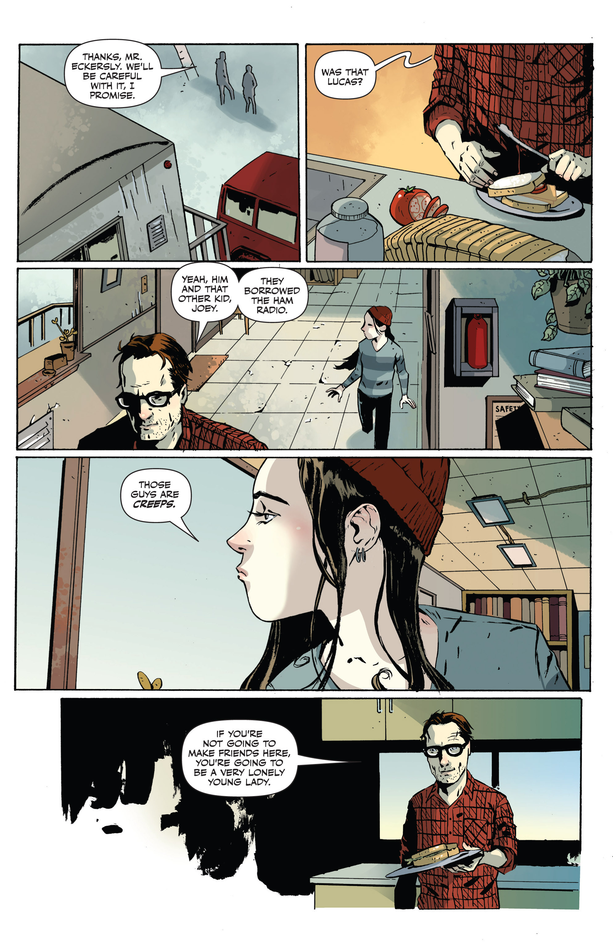 Read online Sheltered comic -  Issue #1 - 9