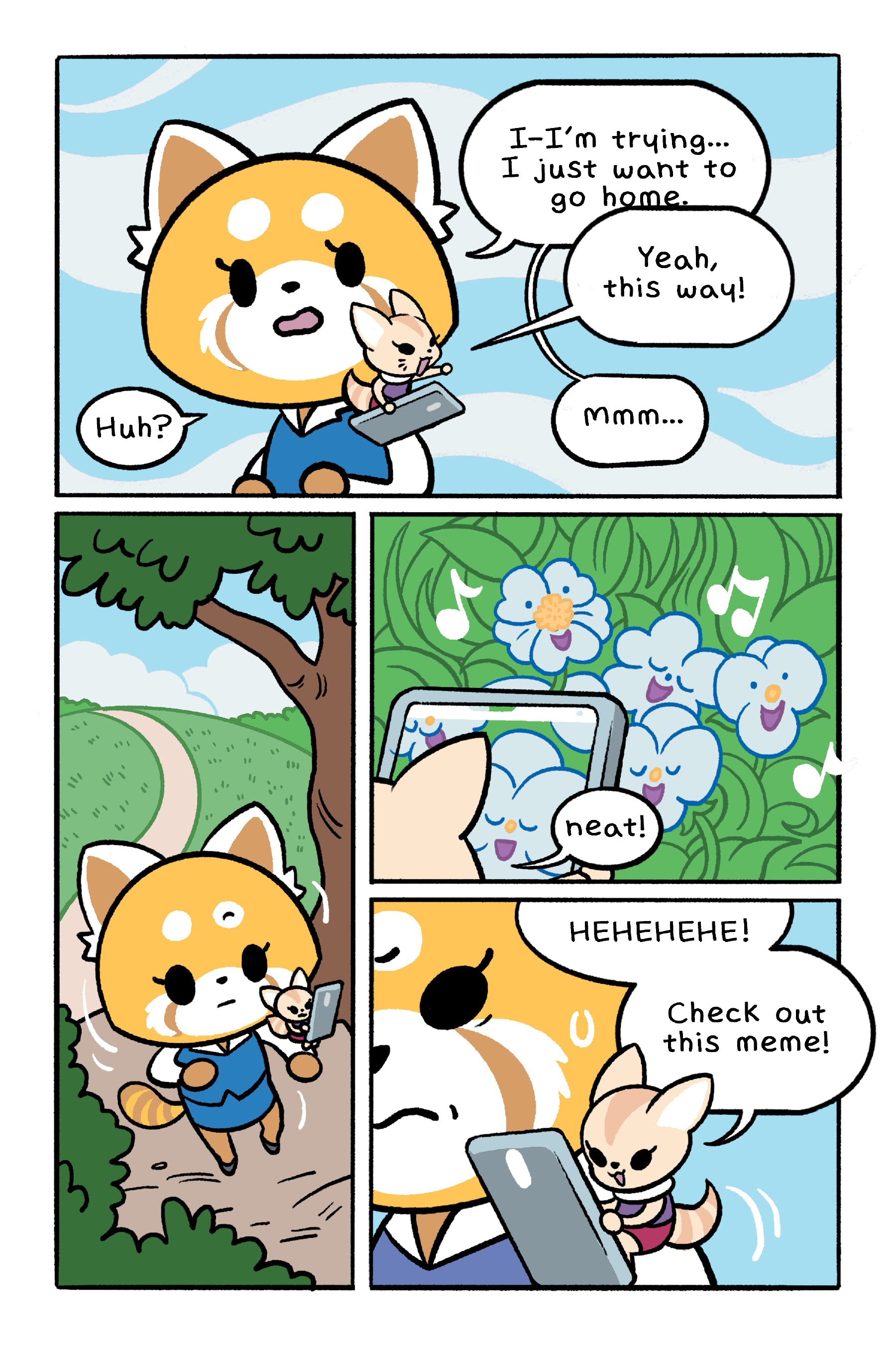 Read online Aggretsuko: Down the Rabbit Hole comic -  Issue # TPB - 42