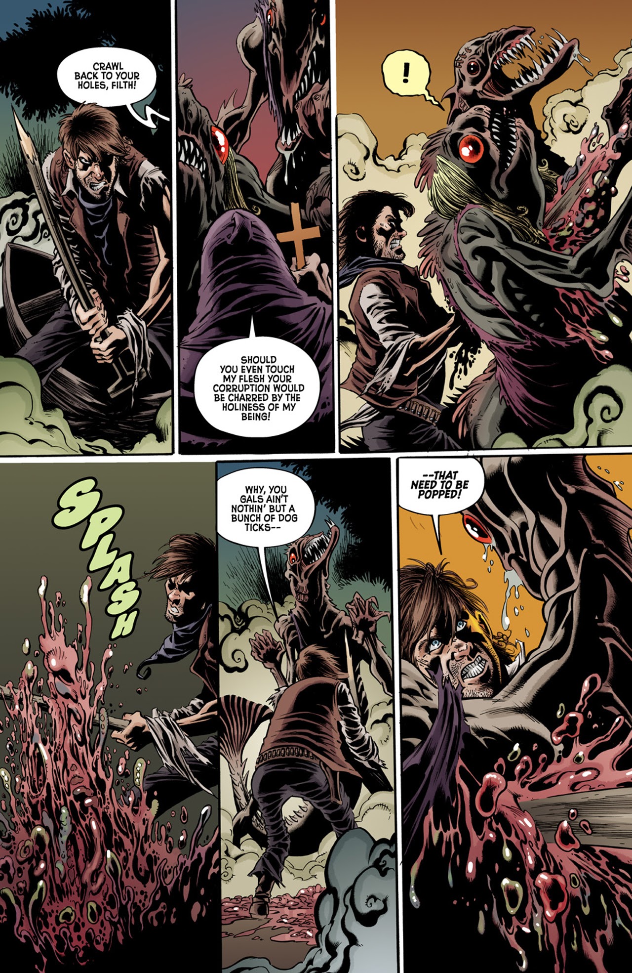 Read online Billy the Kid's Old Timey Oddities and the Orm of Loch Ness comic -  Issue #3 - 19