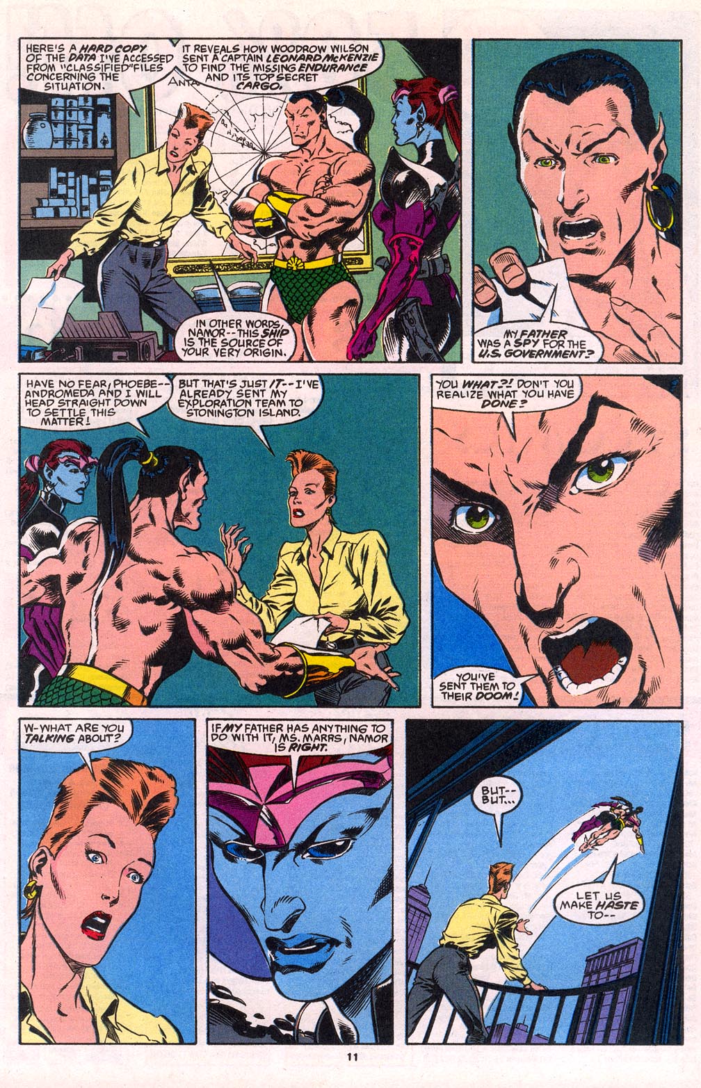 Read online Namor, The Sub-Mariner comic -  Issue #52 - 8