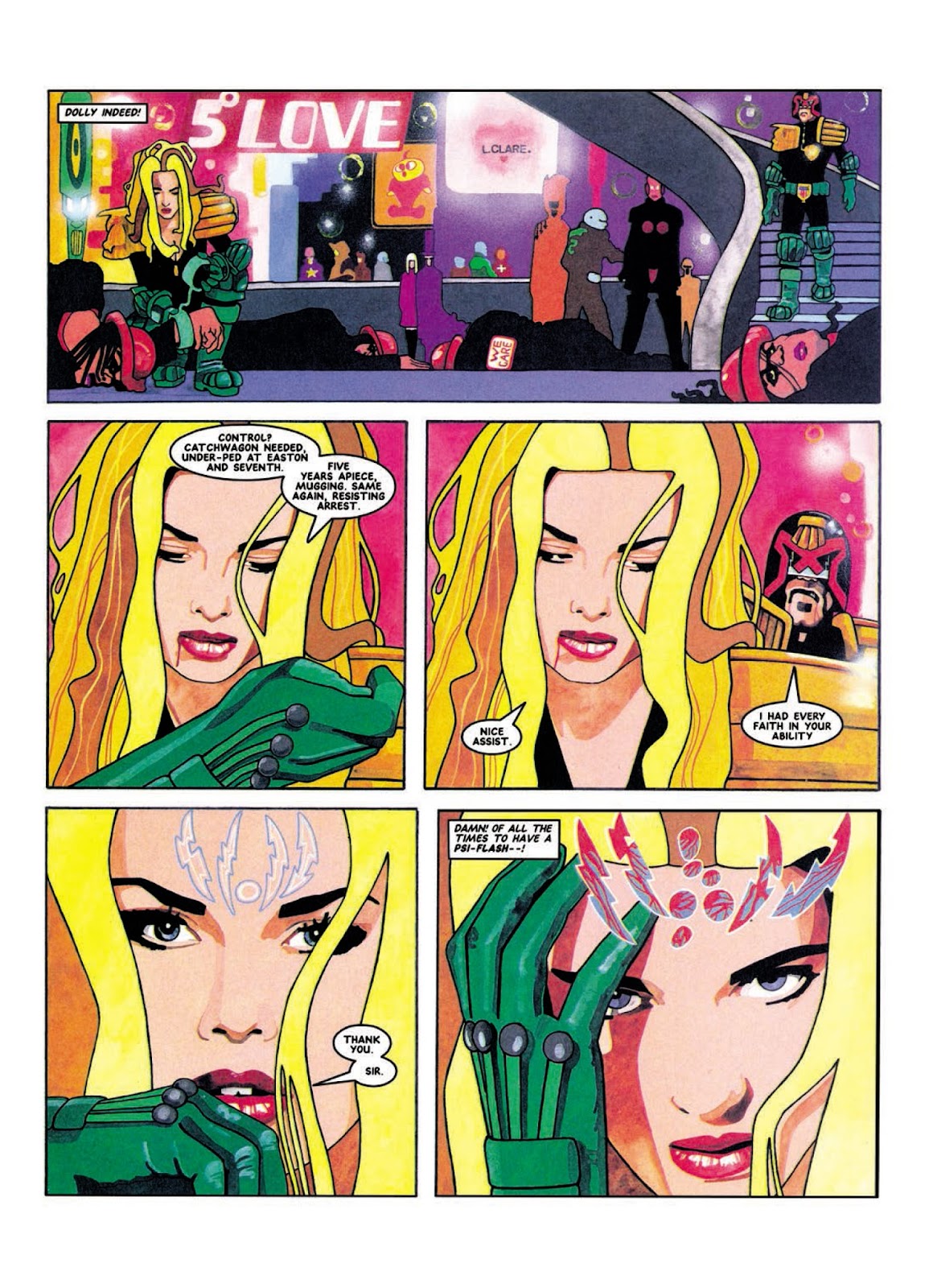 Judge Anderson: The Psi Files issue TPB 3 - Page 11