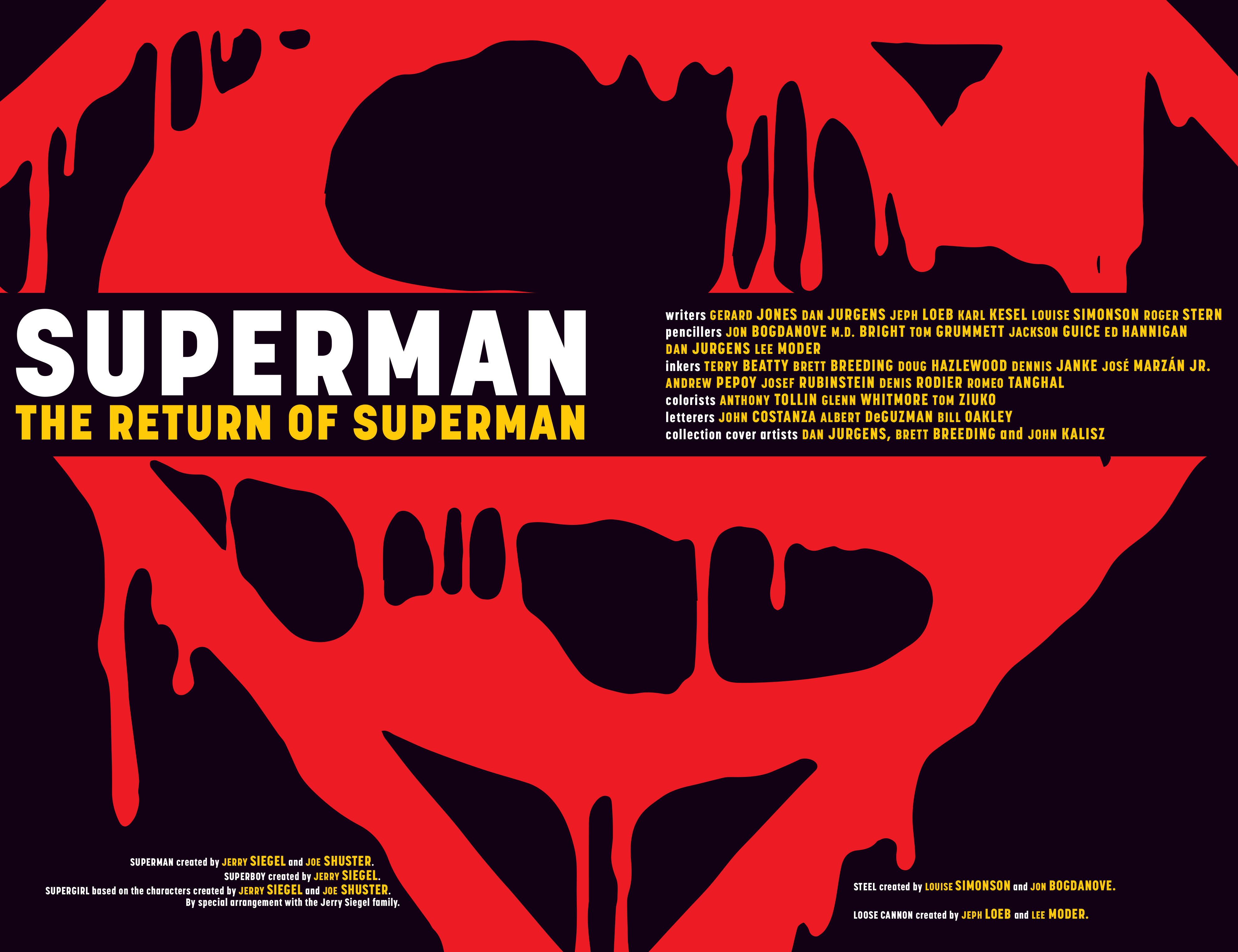 Read online Superman: The Return of Superman comic -  Issue # TPB 1 - 4