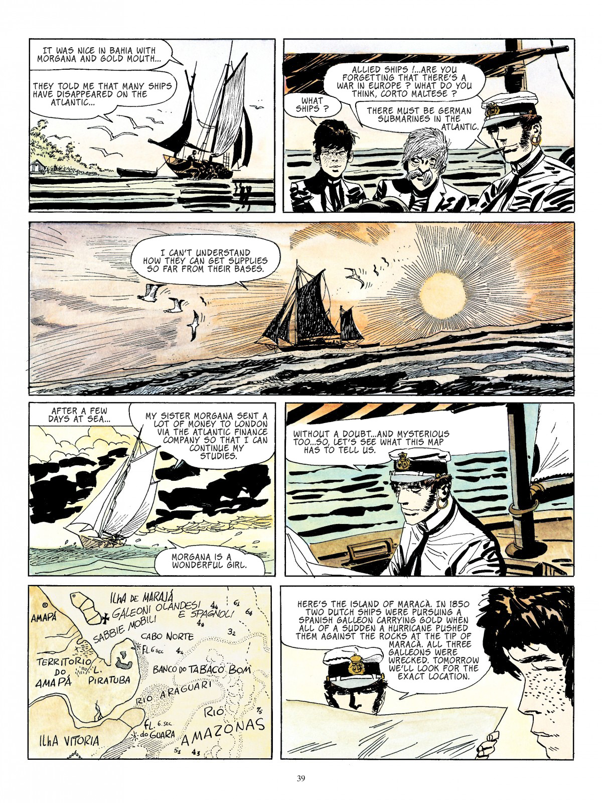 Read online Corto Maltese comic -  Issue # TPB 4 - 30