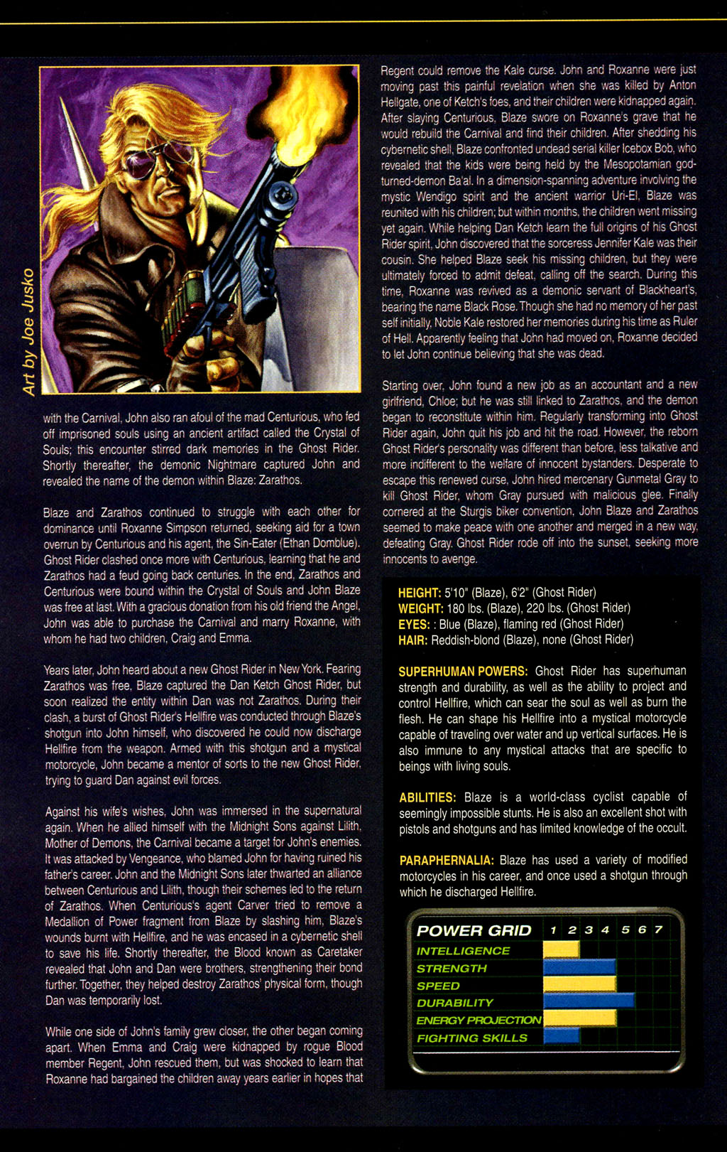 Read online The Official Handbook of the Marvel Universe: Marvel Knights comic -  Issue # Full - 26