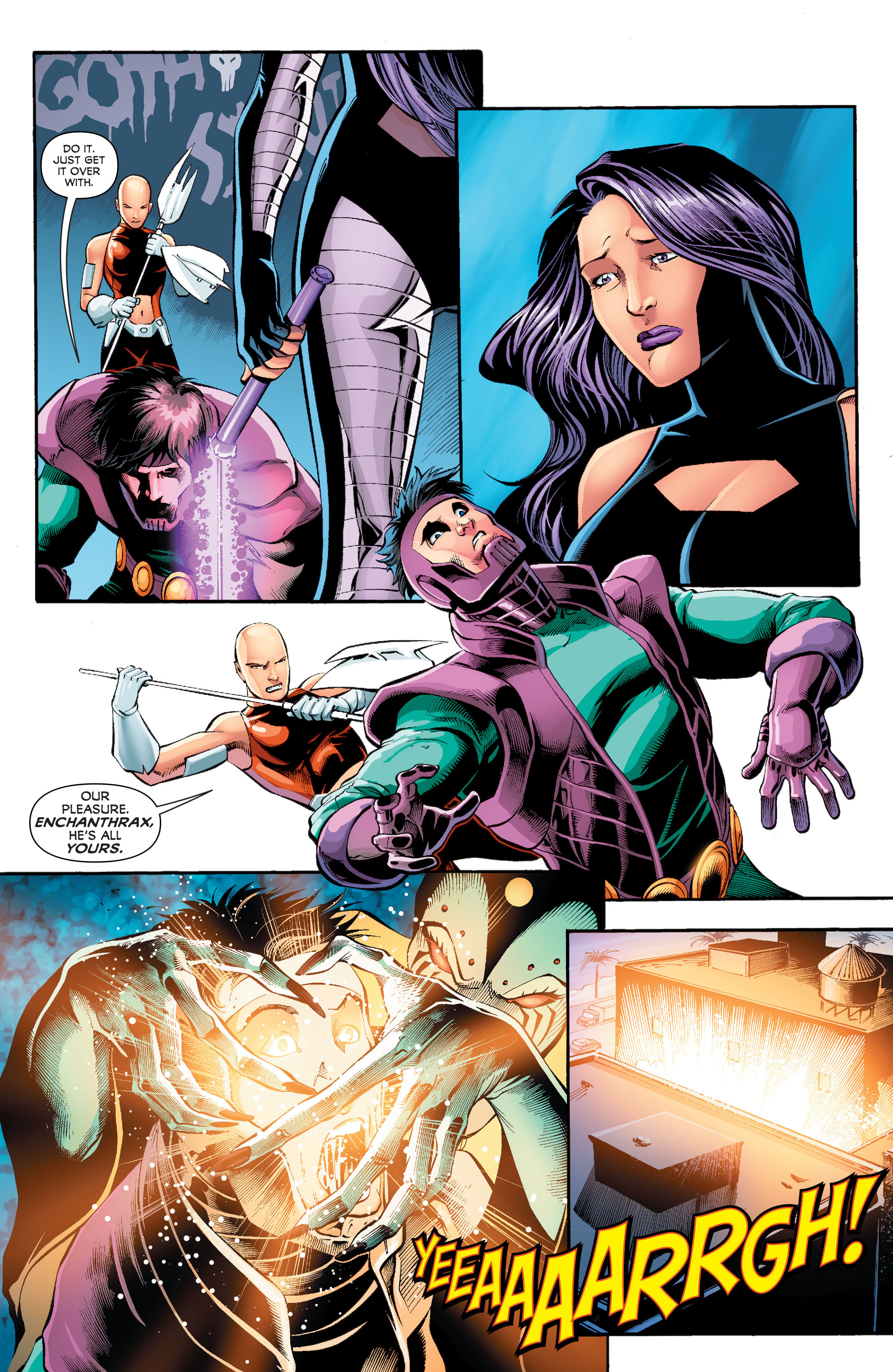 Read online Infinity Man and the Forever People comic -  Issue #8 - 8