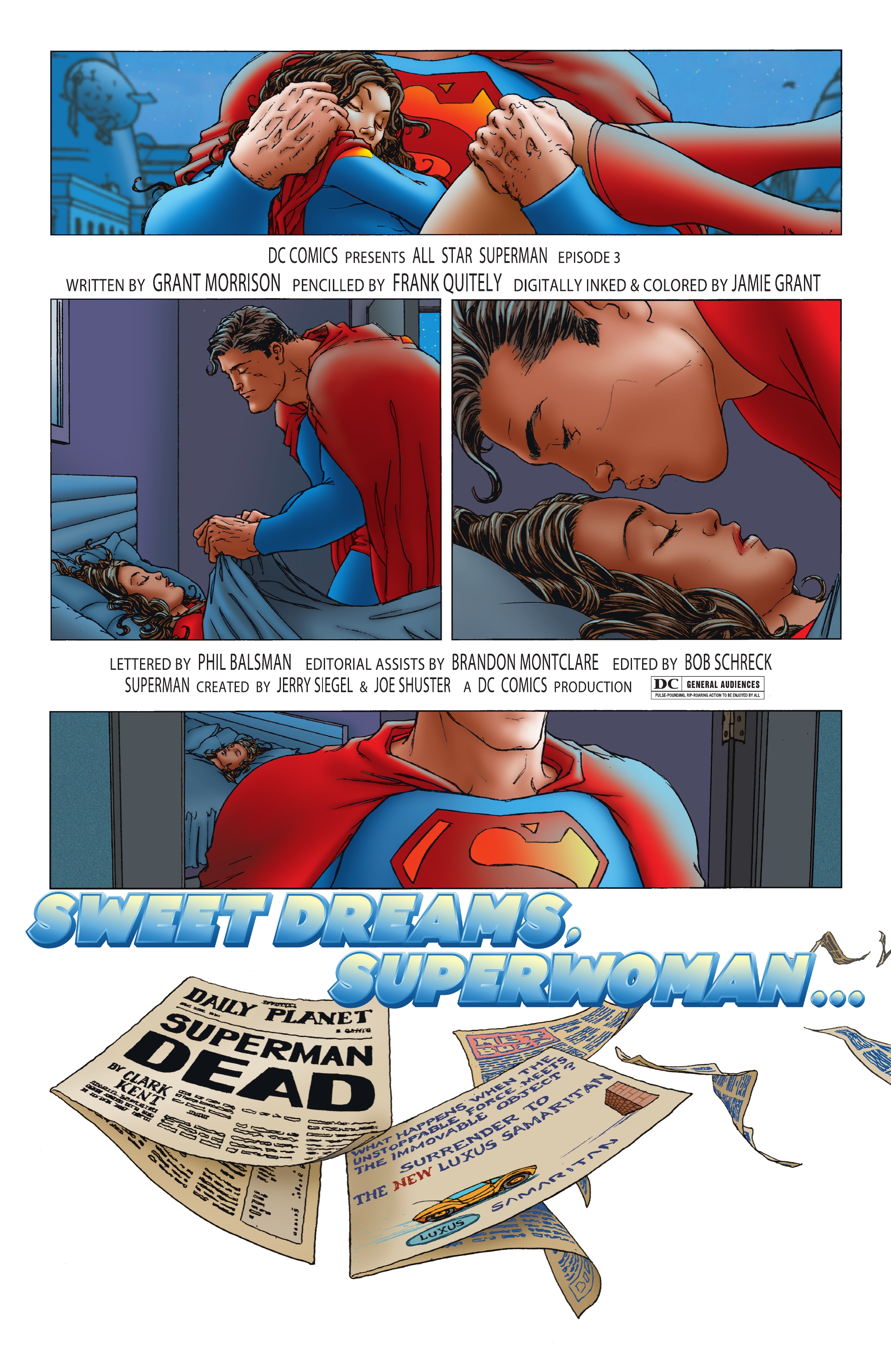 Read online All Star Superman comic -  Issue # (2006) _The Deluxe Edition (Part 1) - 76
