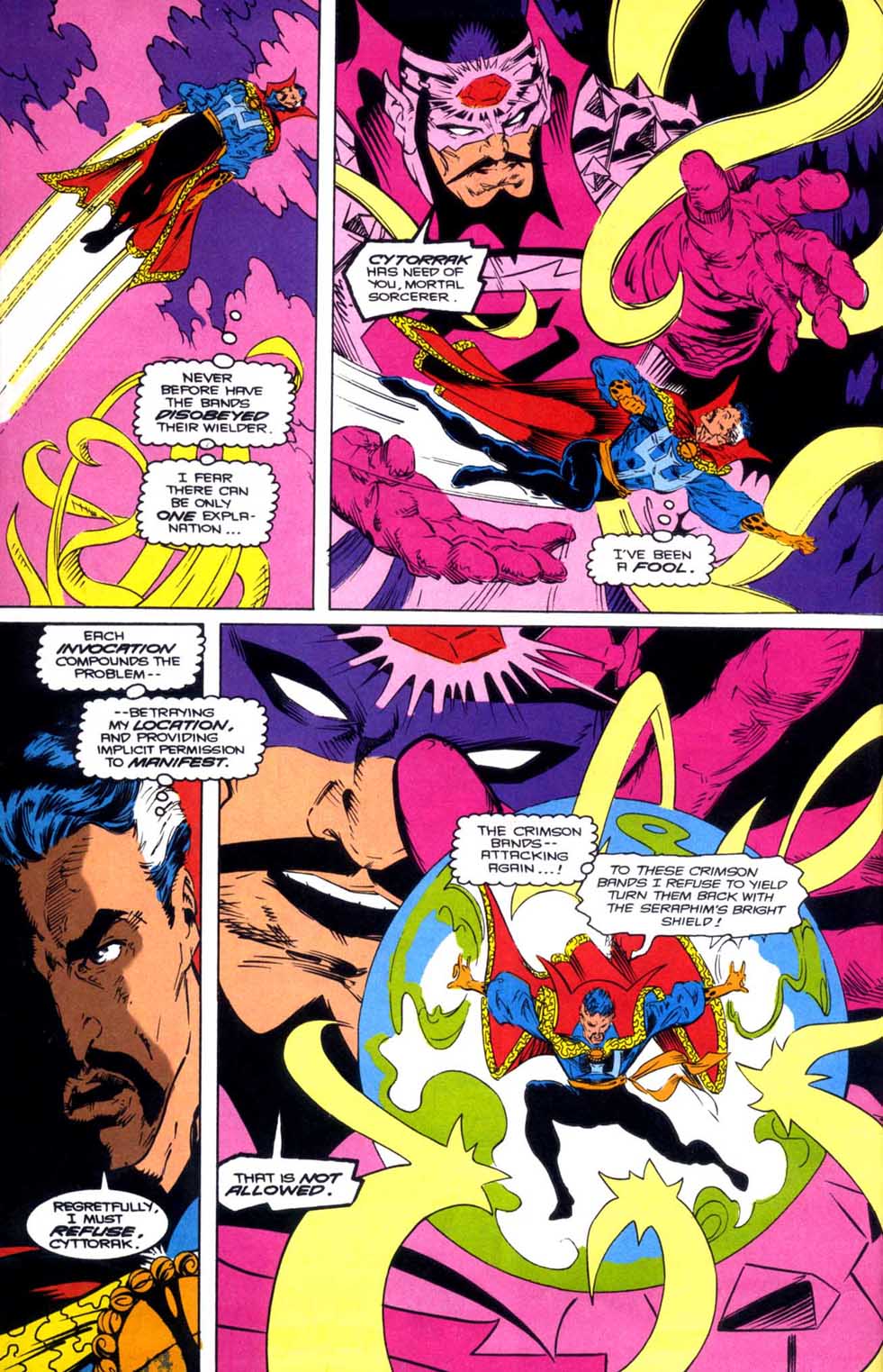 Read online Doctor Strange: Sorcerer Supreme comic -  Issue #49 - 11