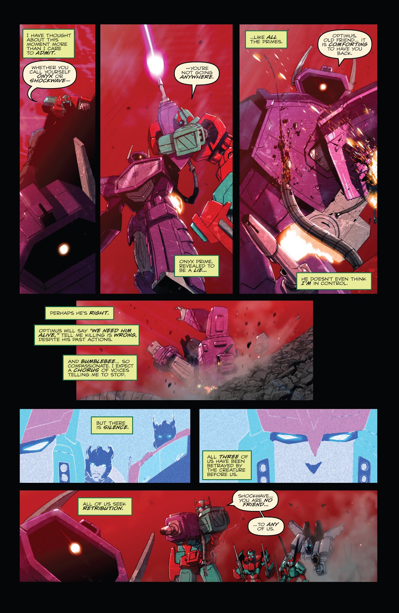 Read online Optimus Prime comic -  Issue #21 - 20