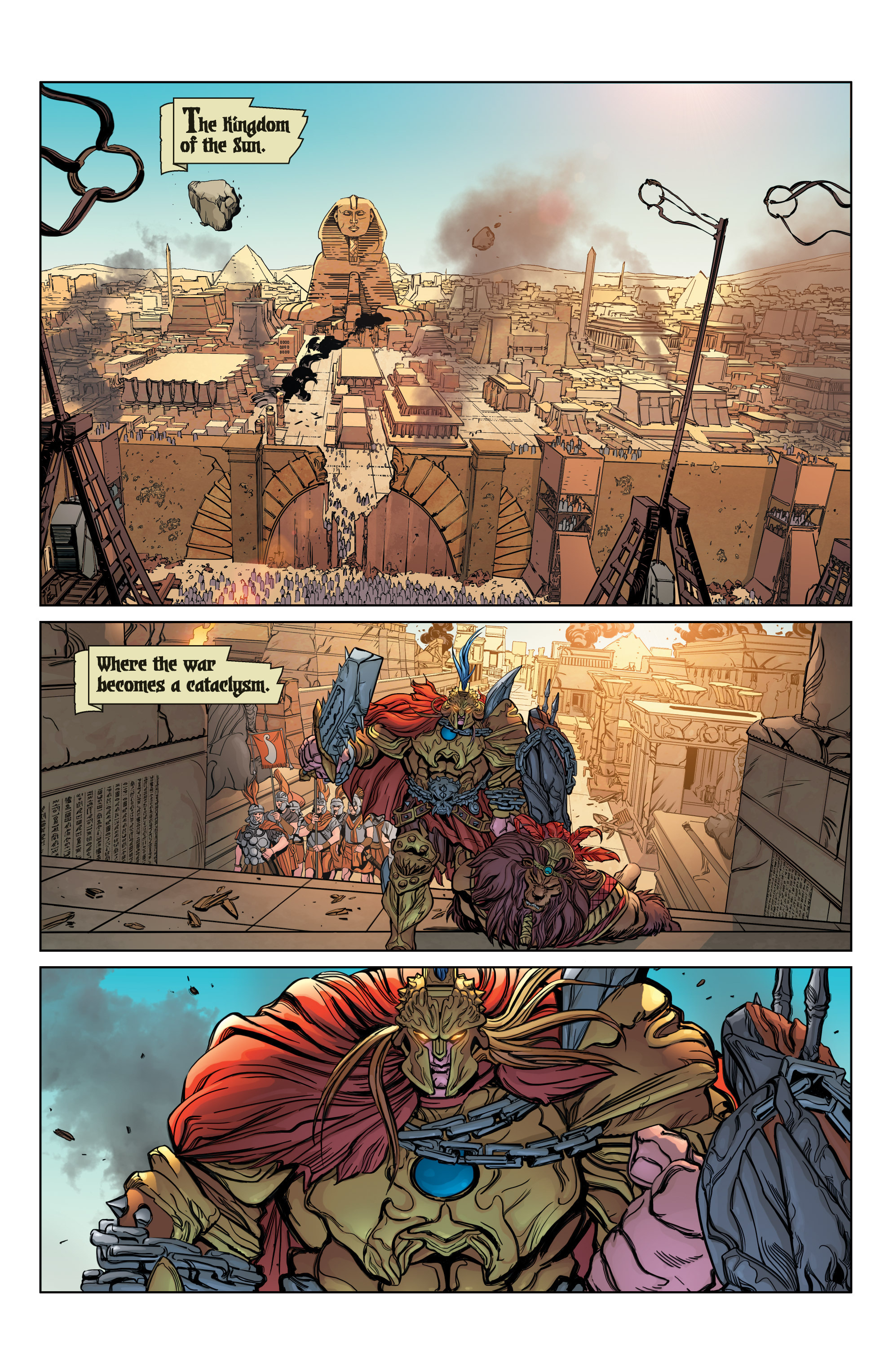 Read online SMITE: The Pantheon War comic -  Issue #3 - 3