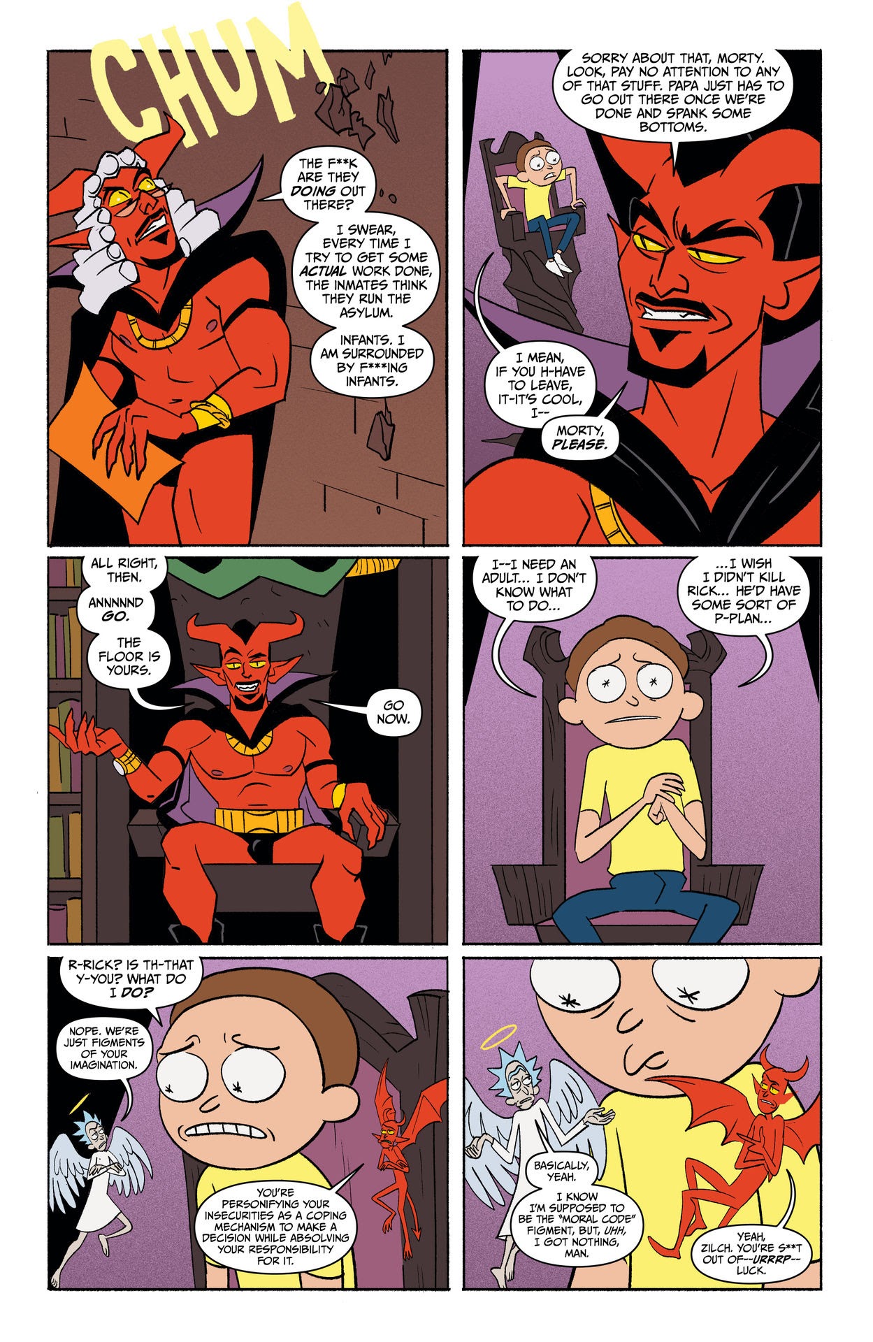 Read online Rick and Morty: Go to Hell comic -  Issue #5 - 12