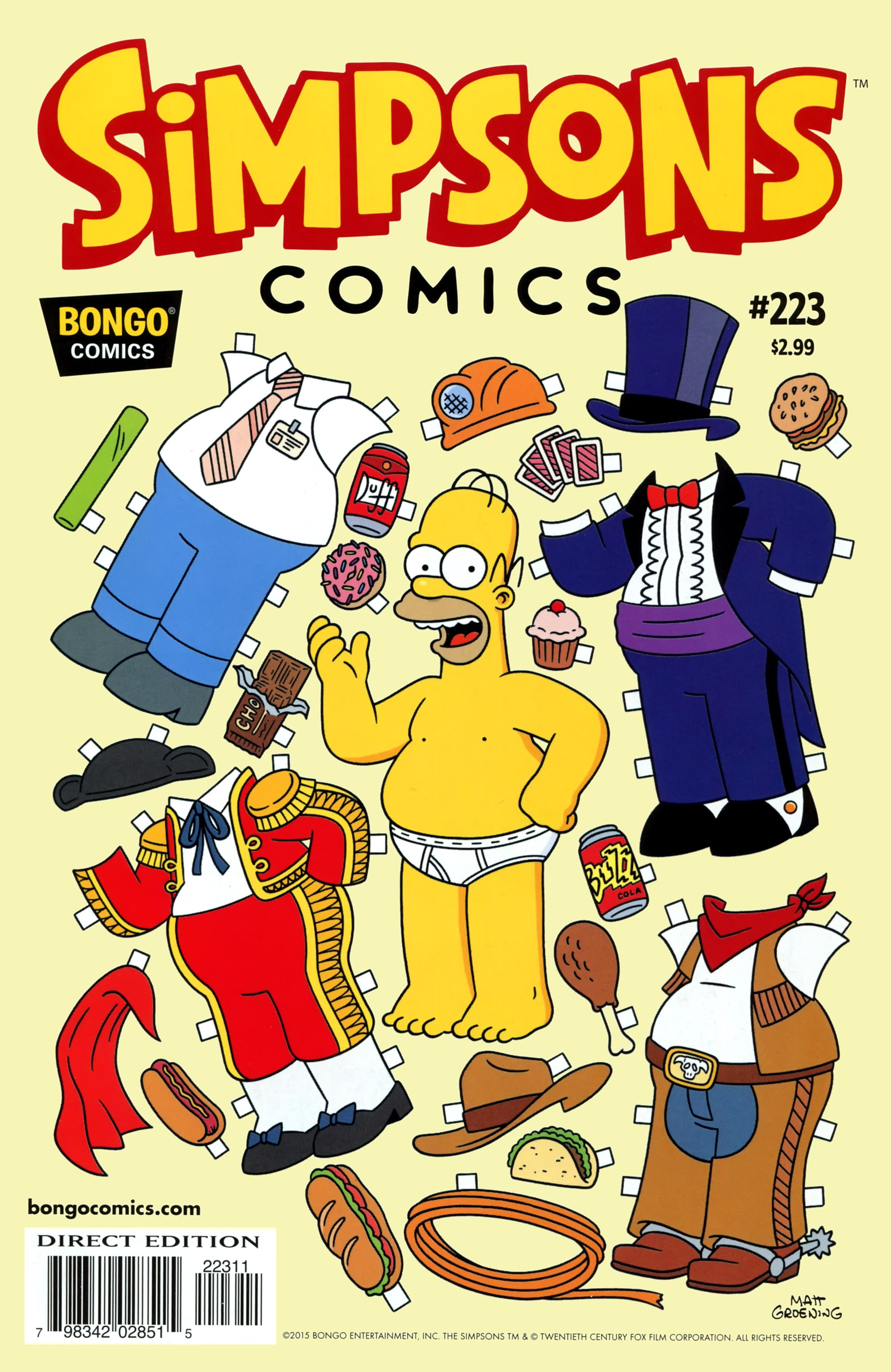 Read online Simpsons Comics comic -  Issue #223 - 1
