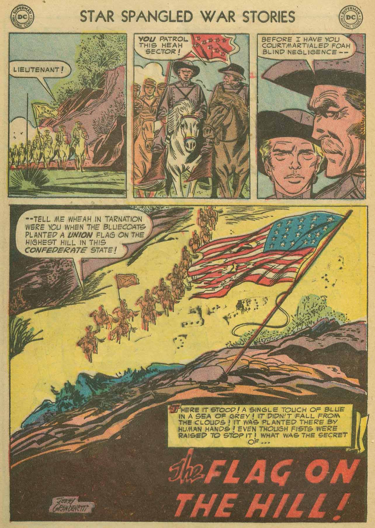 Read online Star Spangled War Stories (1952) comic -  Issue #26 - 28