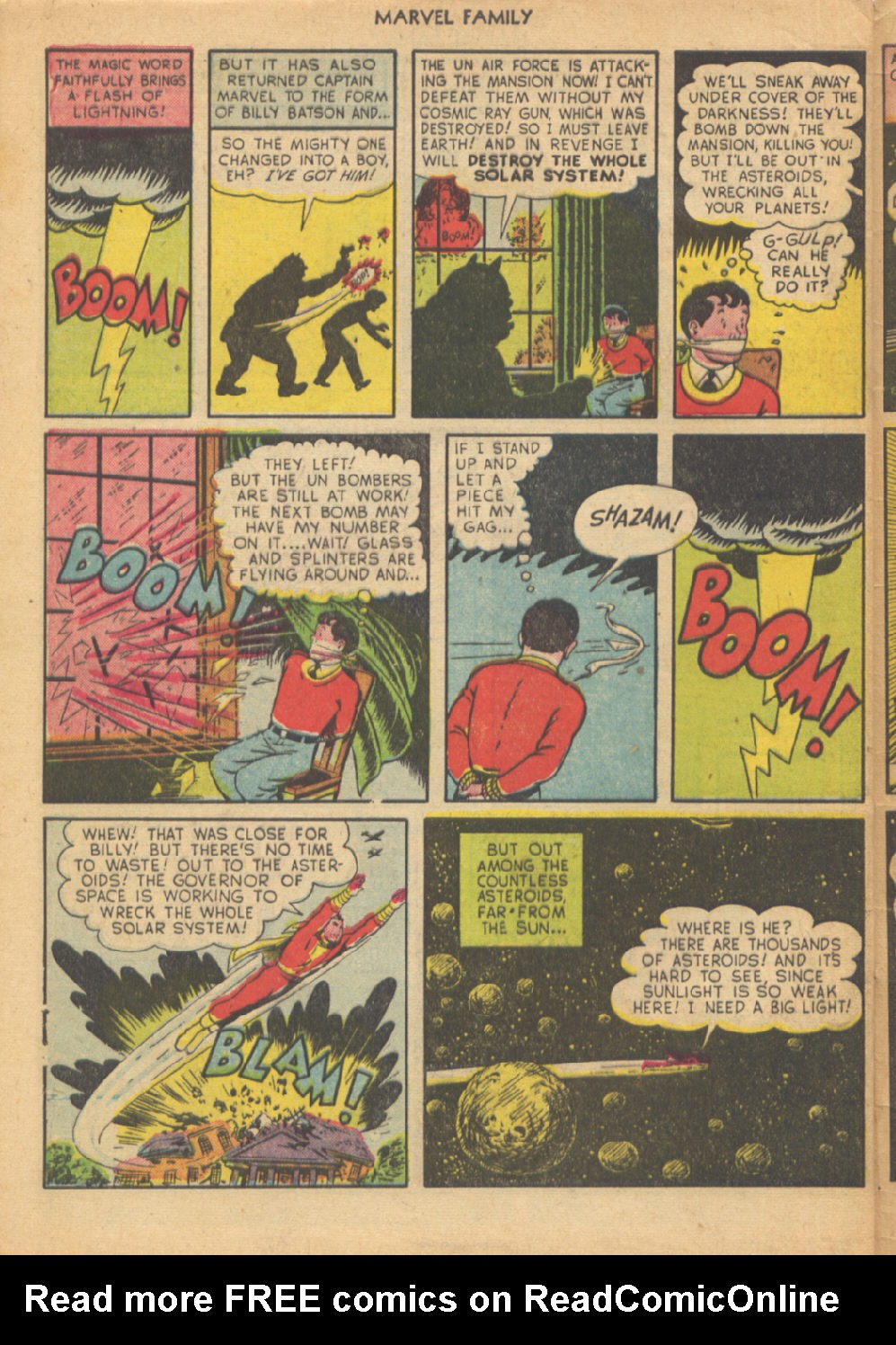 Read online The Marvel Family comic -  Issue #55 - 49
