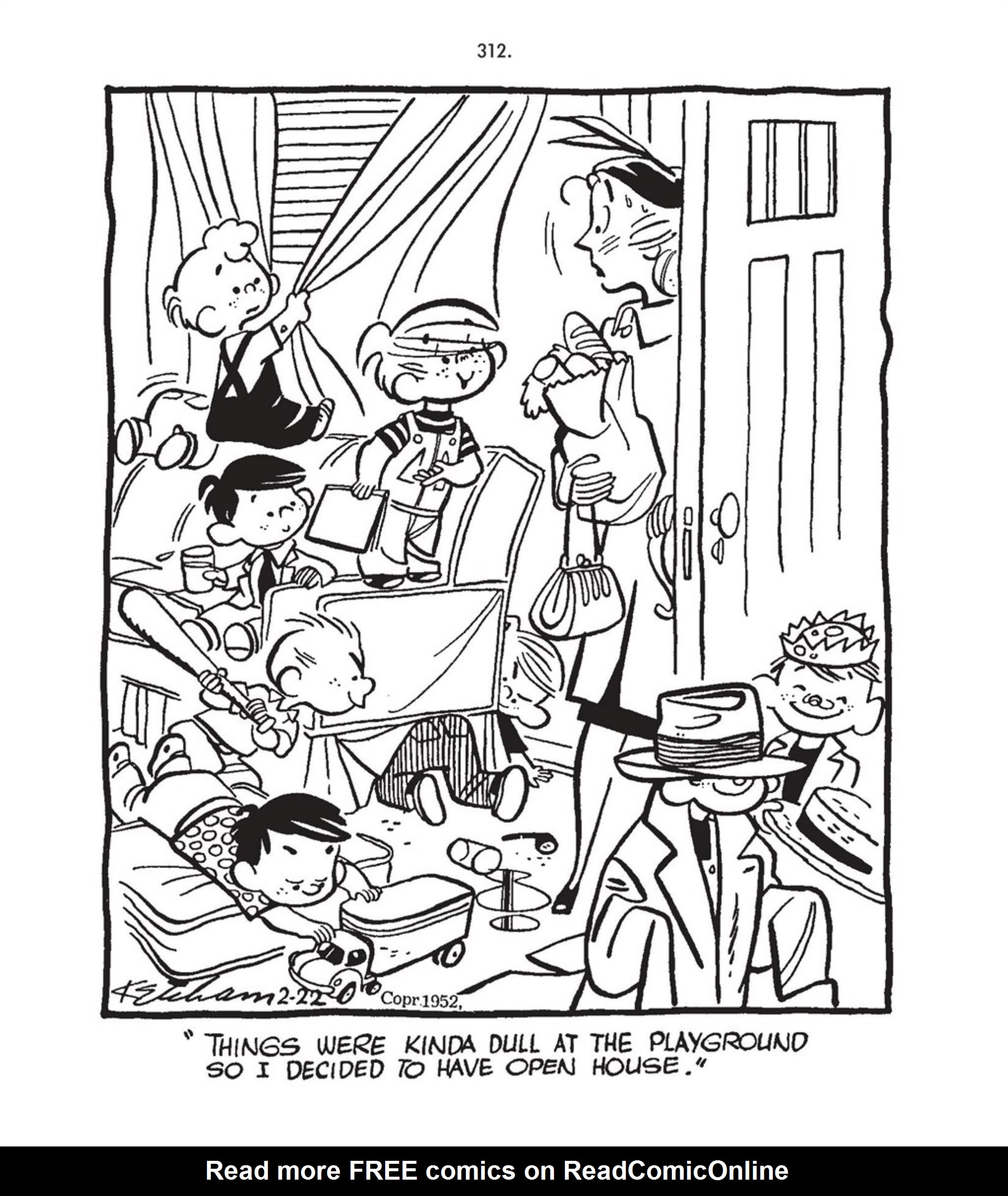 Read online Hank Ketcham's Complete Dennis the Menace comic -  Issue # TPB 1 (Part 4) - 38