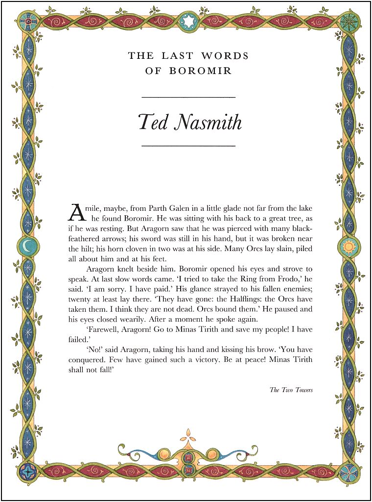 Read online Tolkien's World - Paintings of Middle-Earth comic -  Issue # TPB (Part 1) - 72